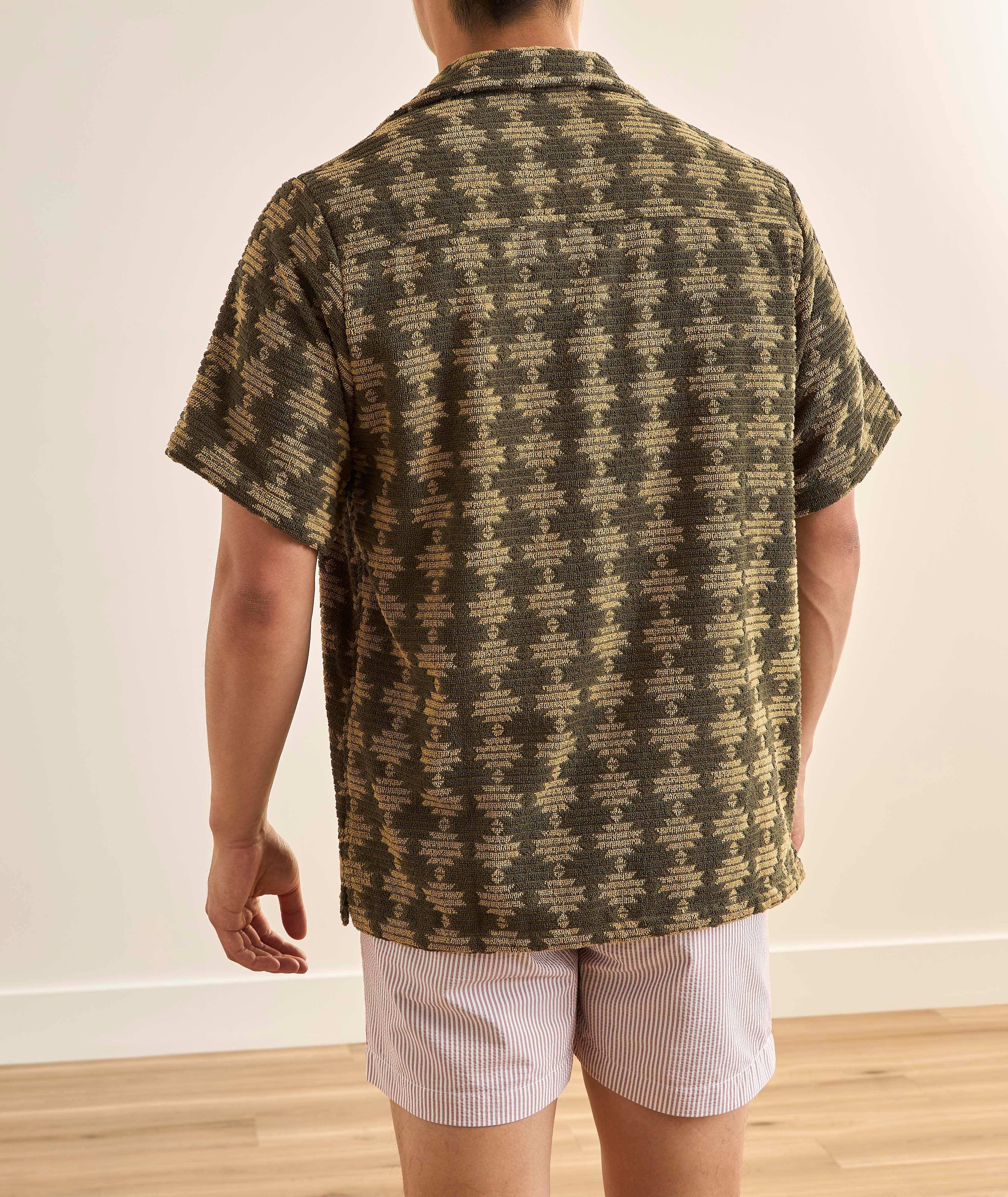 Forti Jacquard Terry Cotton Camp Shirt image 2