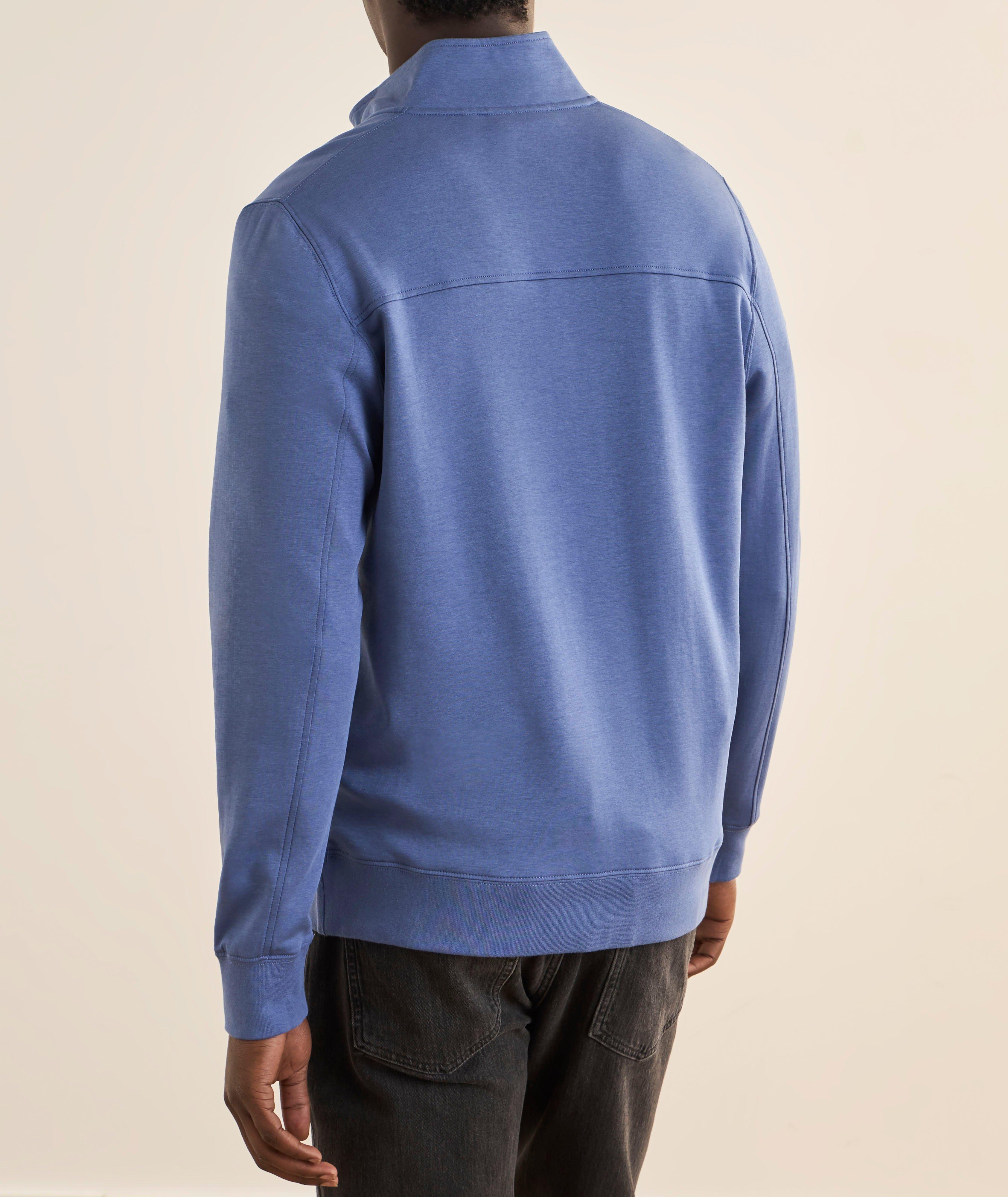 Mélange Quarter-Zip Sweatshirt  image 2
