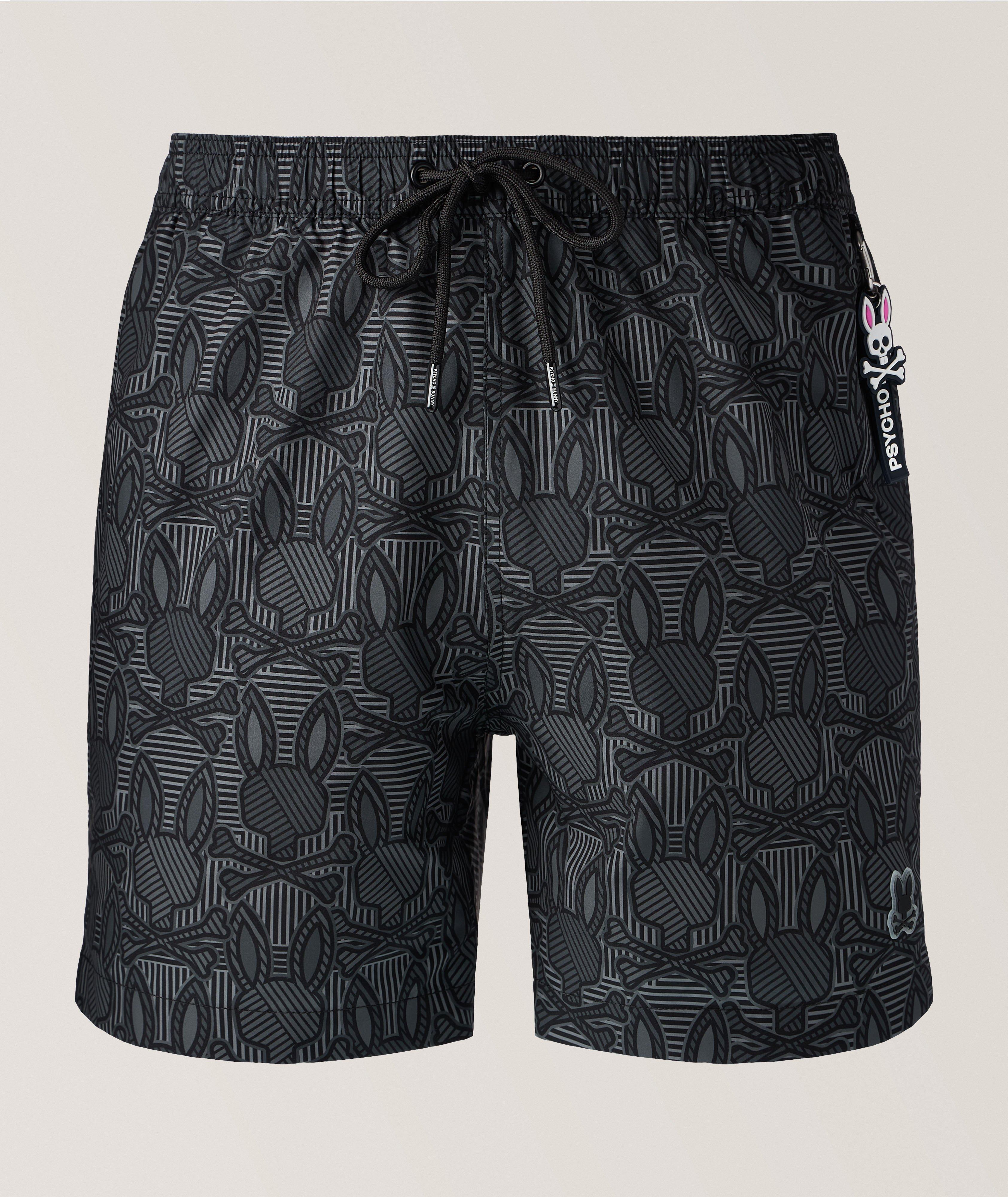 PSBNY BLK BNNY PRNT SWM image 0