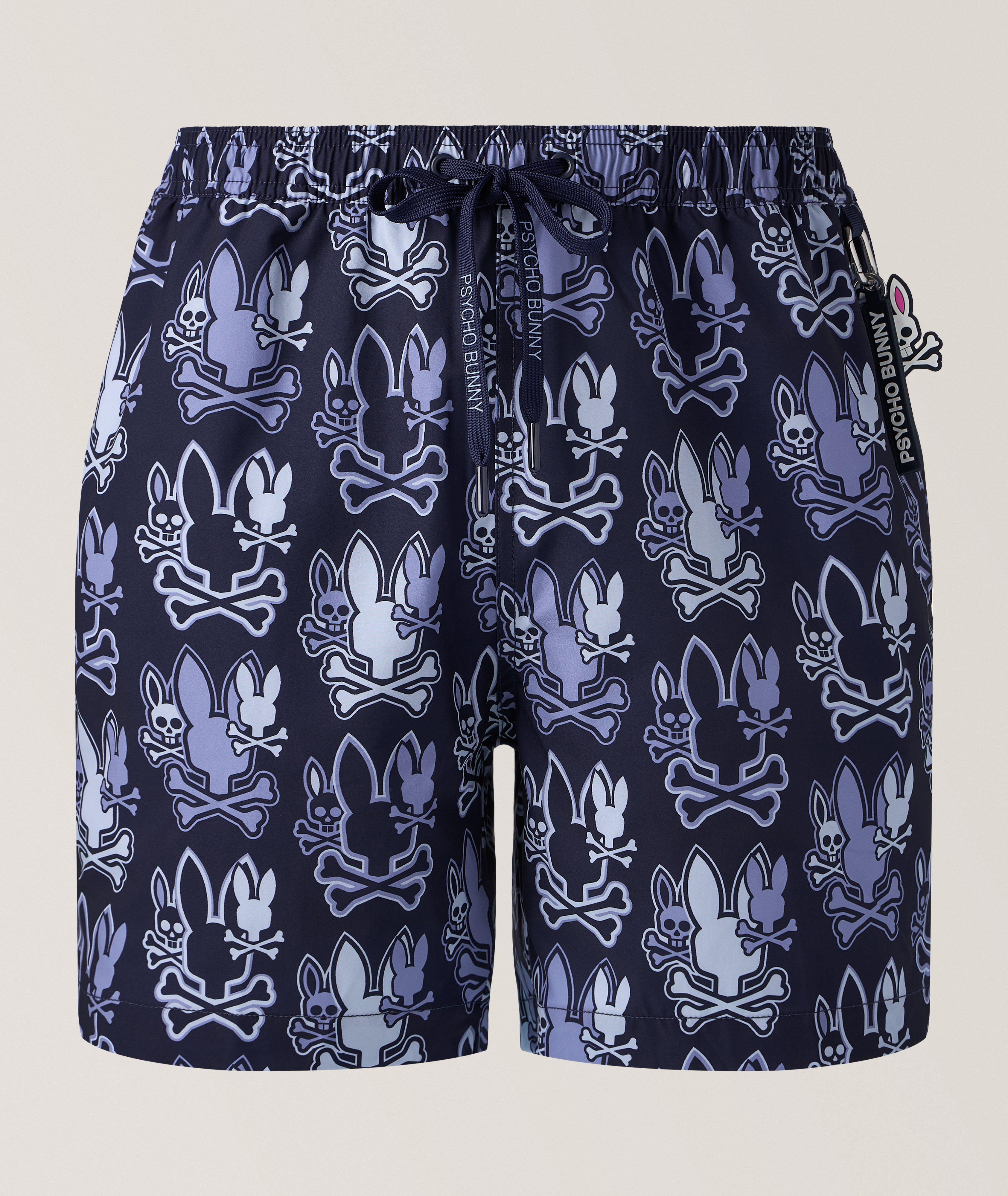 PSBNY DK BLU ALLOVR PRNT SWM image 0