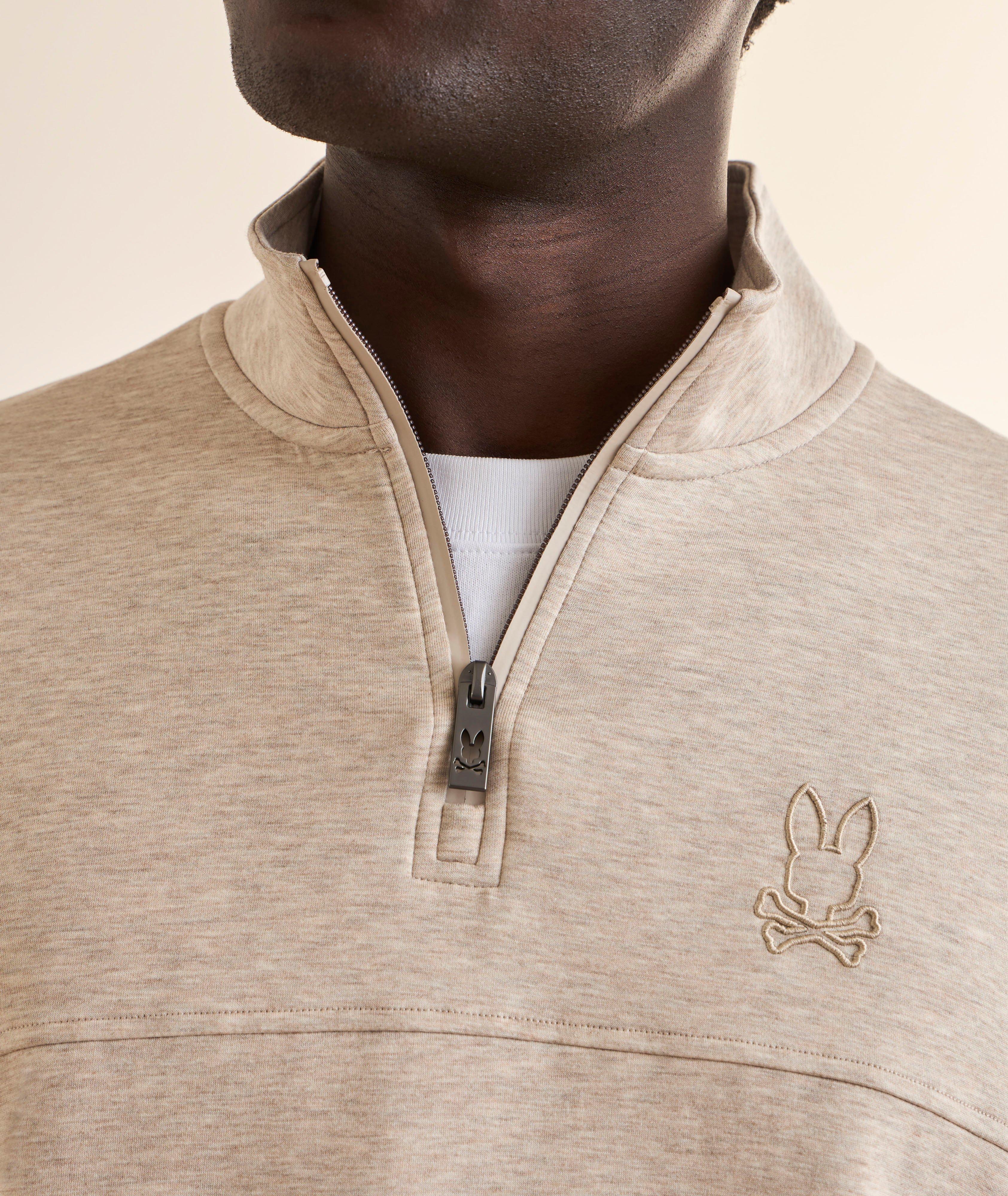 Mélange Quarter-Zip Sweatshirt  image 3