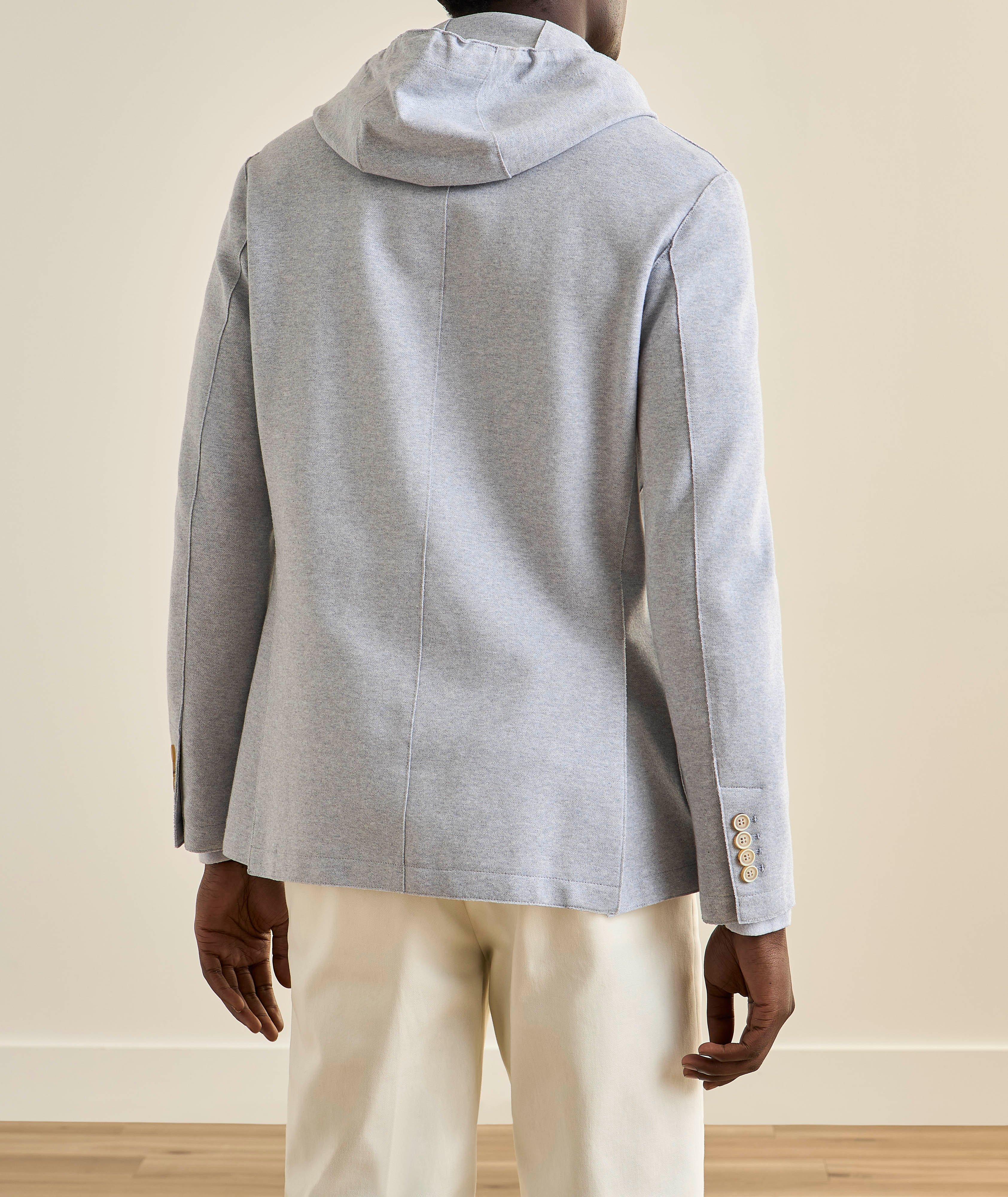 Mélange Stretch-Cotton Sport Jacket  image 1