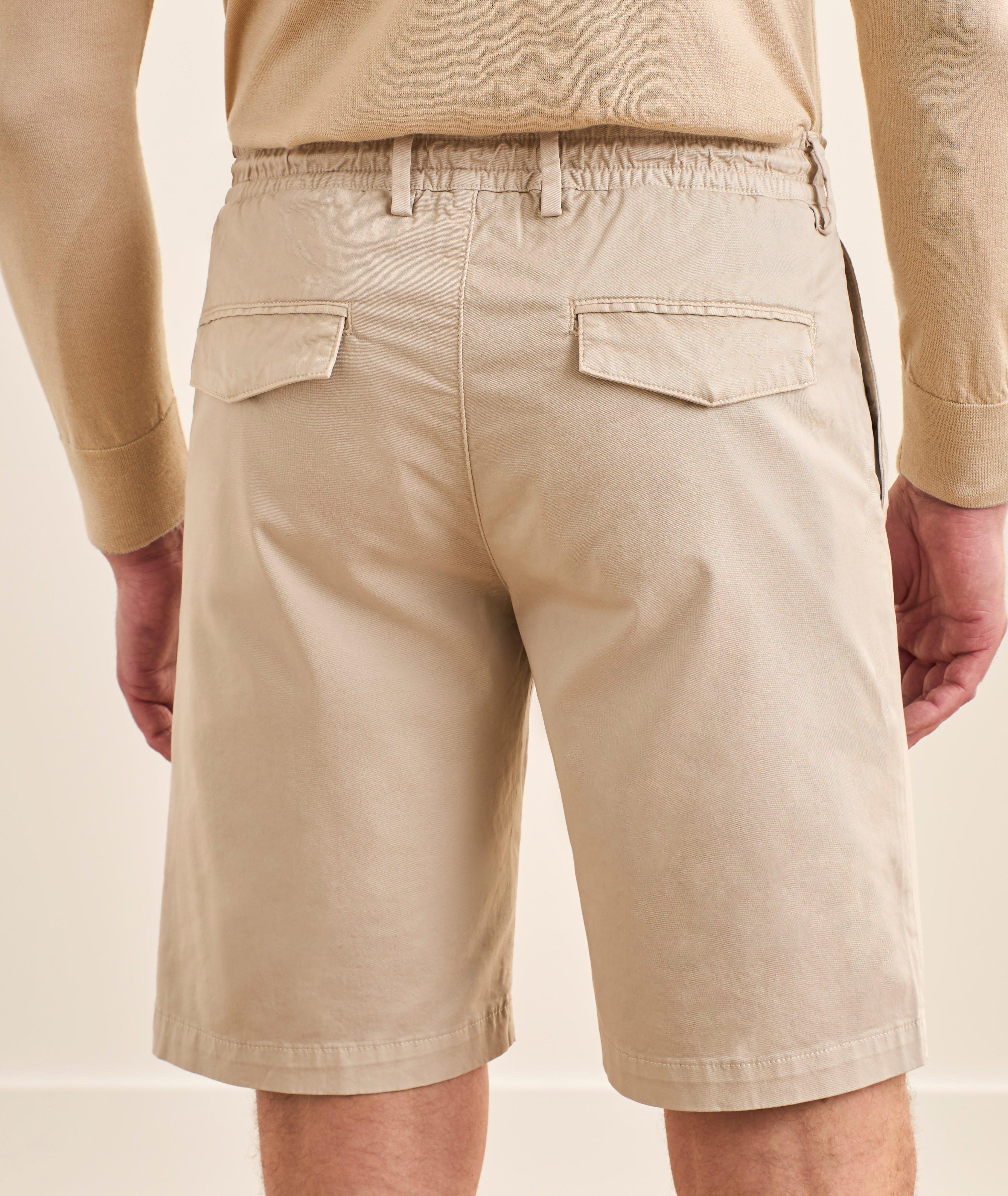 Stretch-Cotton Twill Shorts  image 2