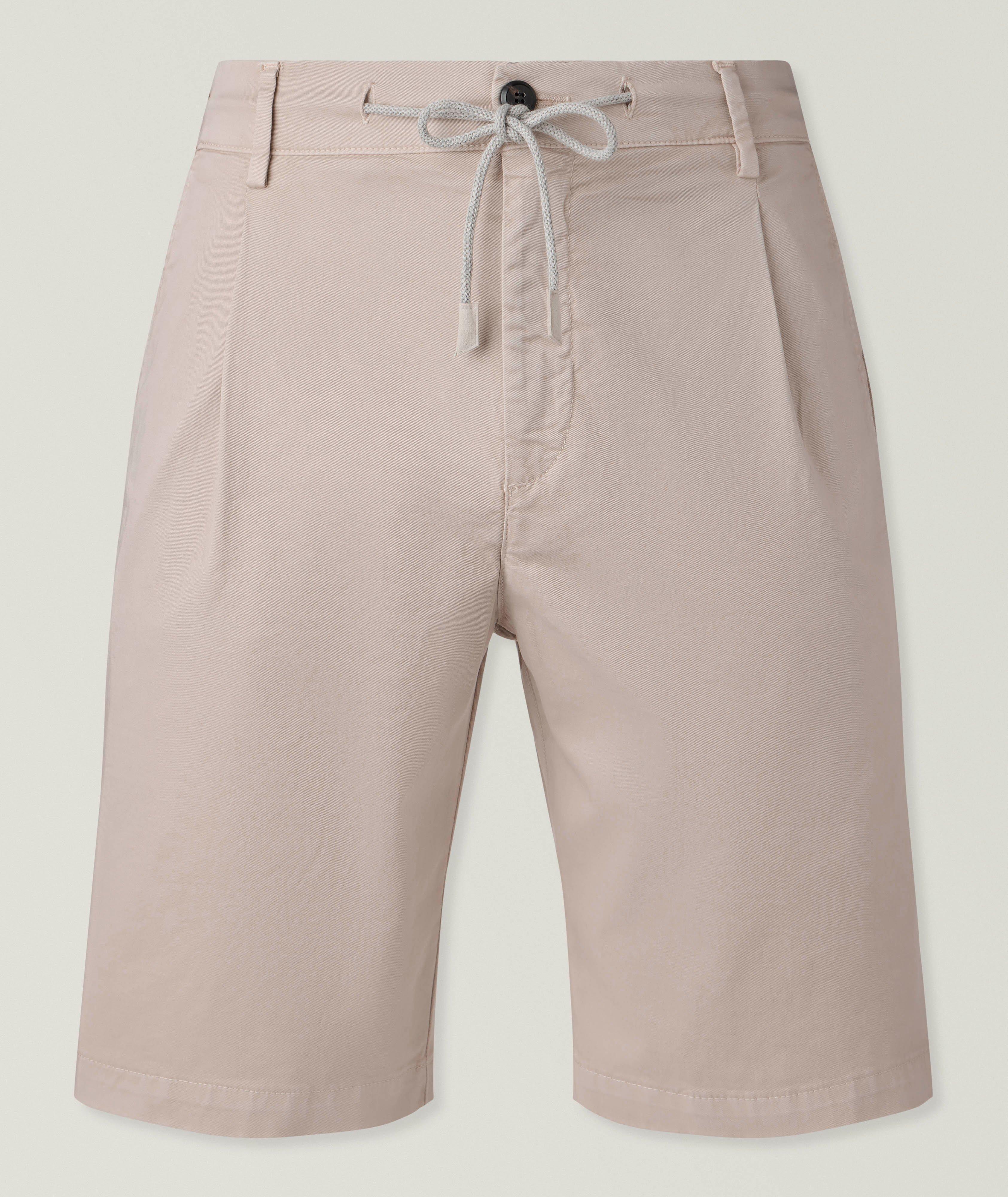 Stretch-Cotton Twill Shorts  image 0