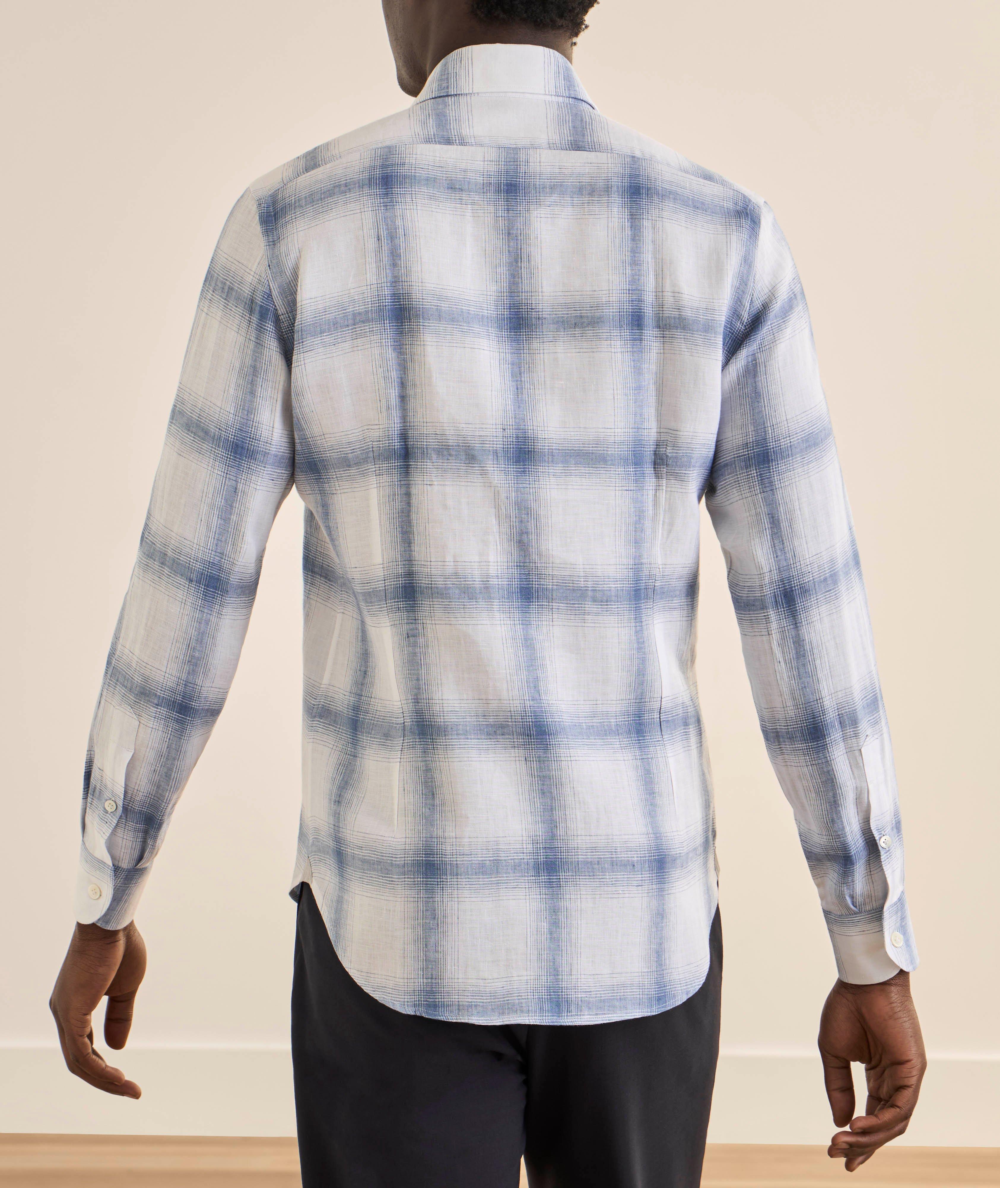 Plaid Linen Shirt  image 2