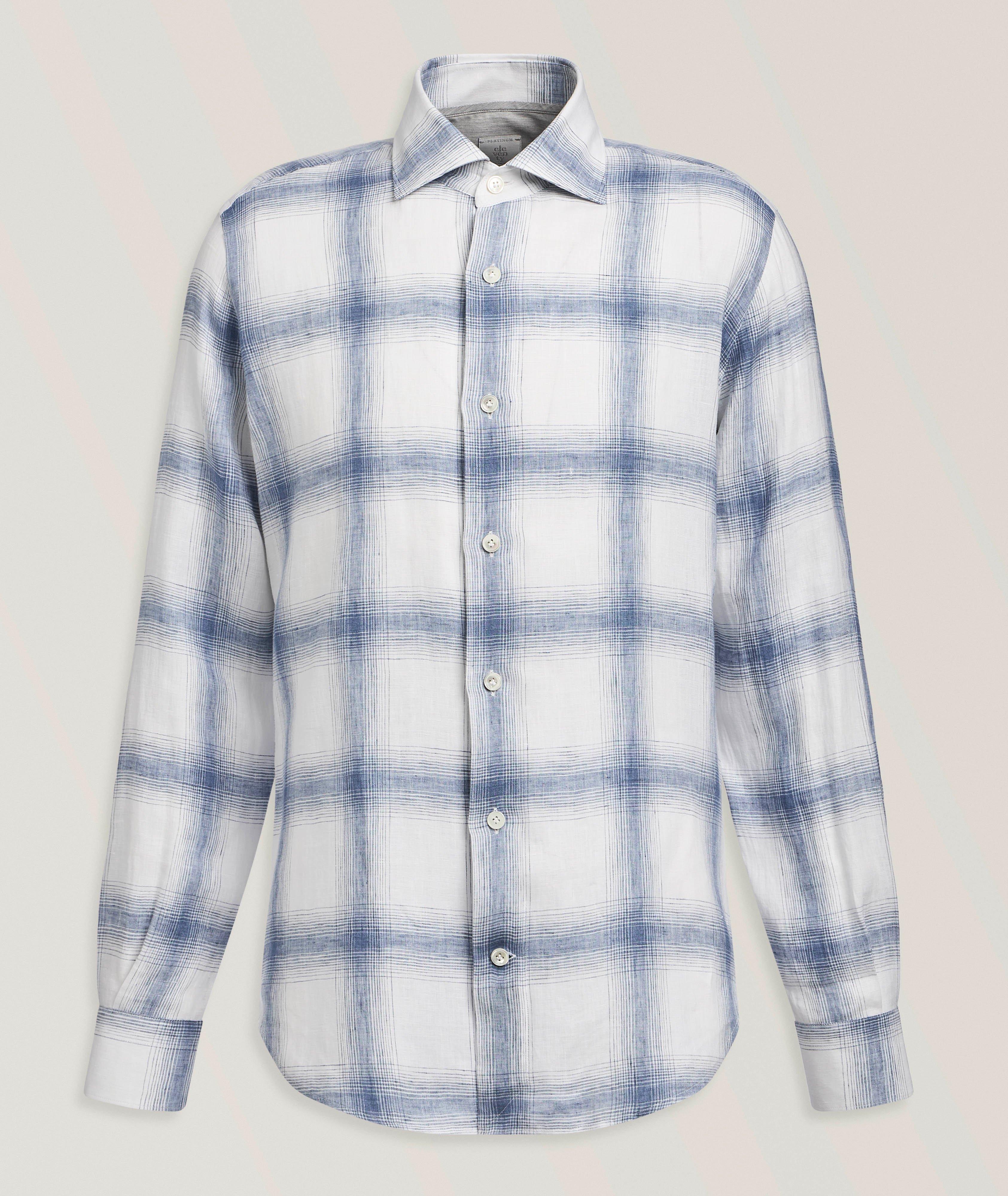 Plaid Linen Shirt  image 0