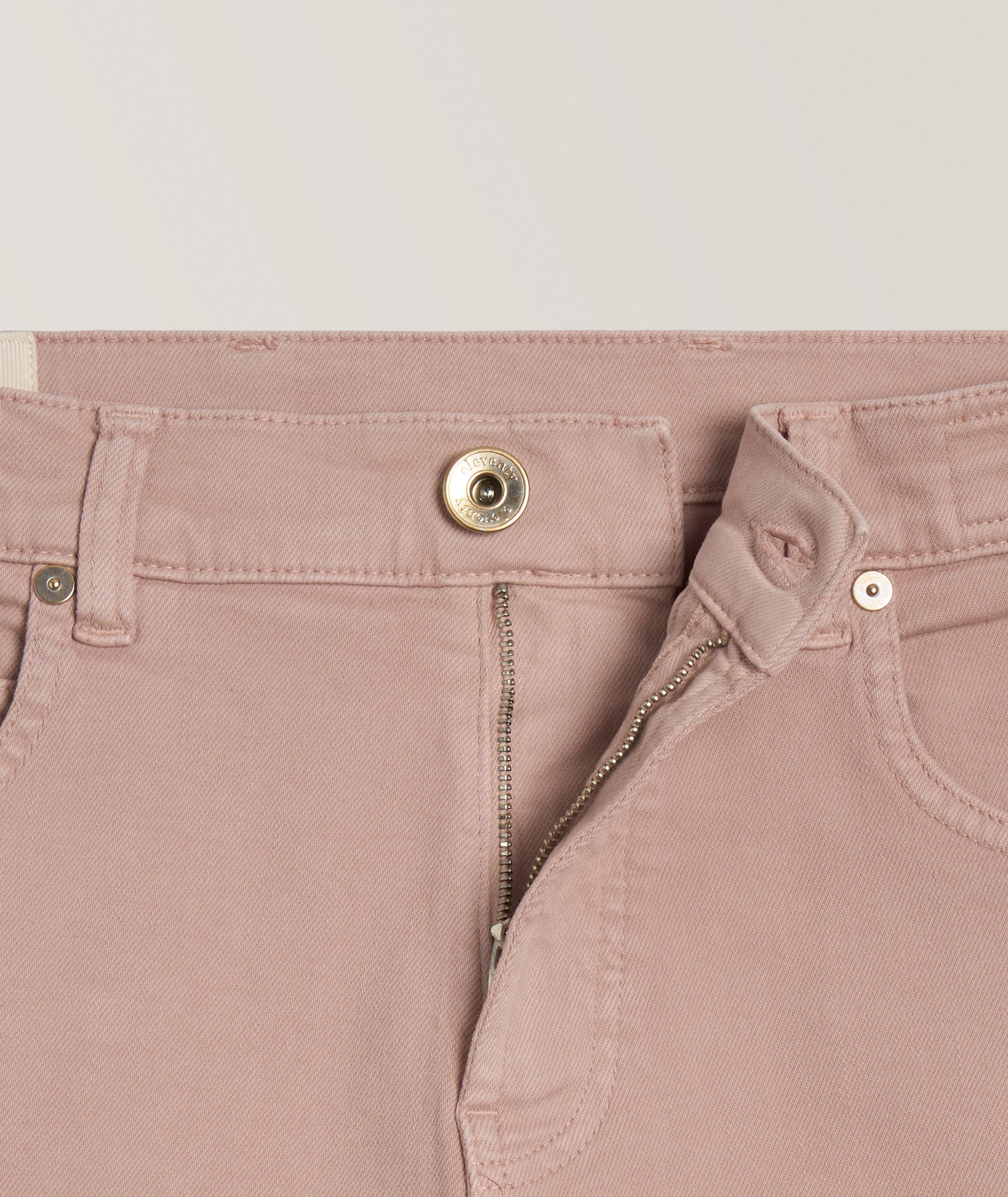 Pantalon cinq poches coton extensible image 1