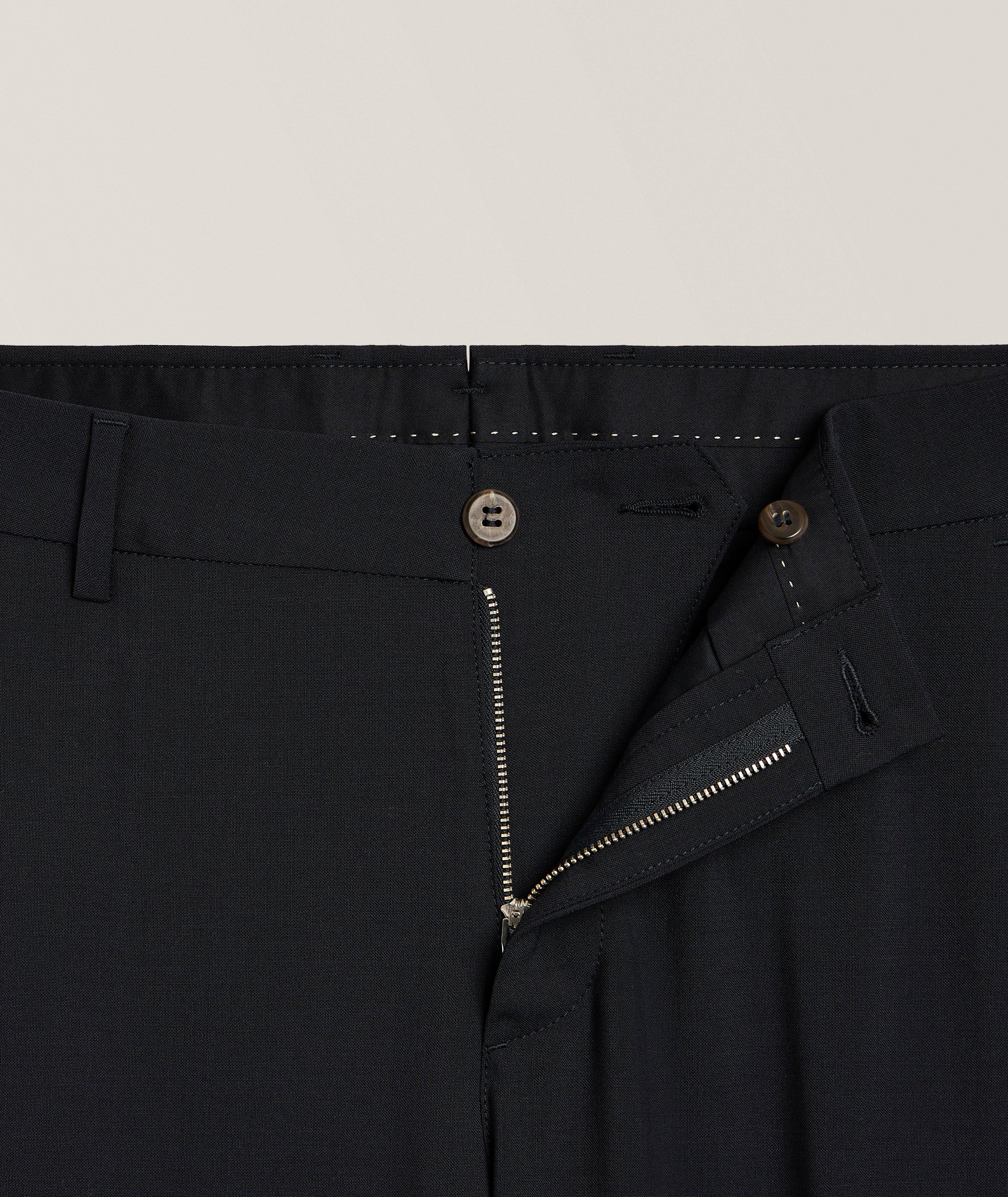 Stretch-Wool Pants image 1