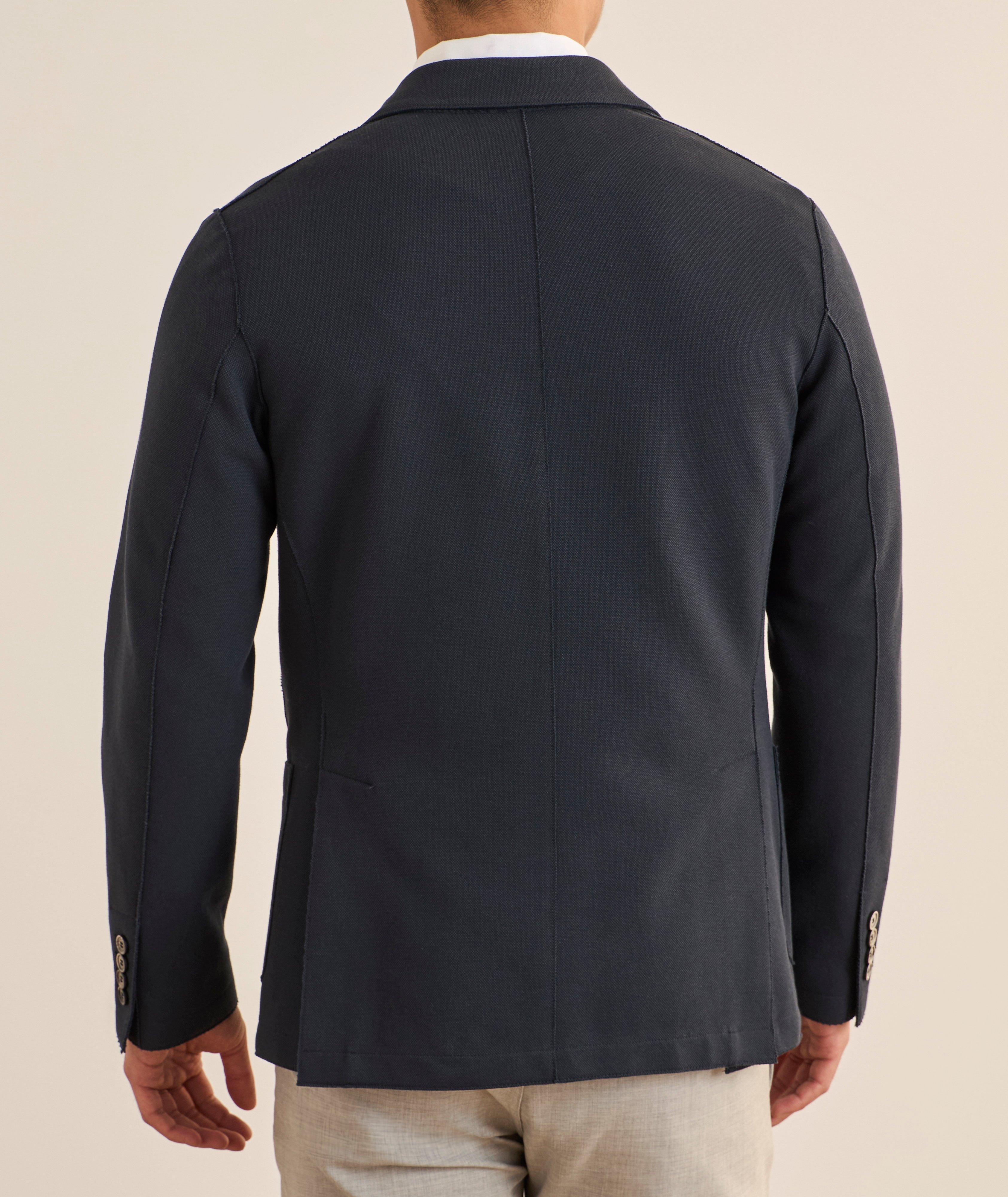 Veste sport croisée coton mélangé image 2