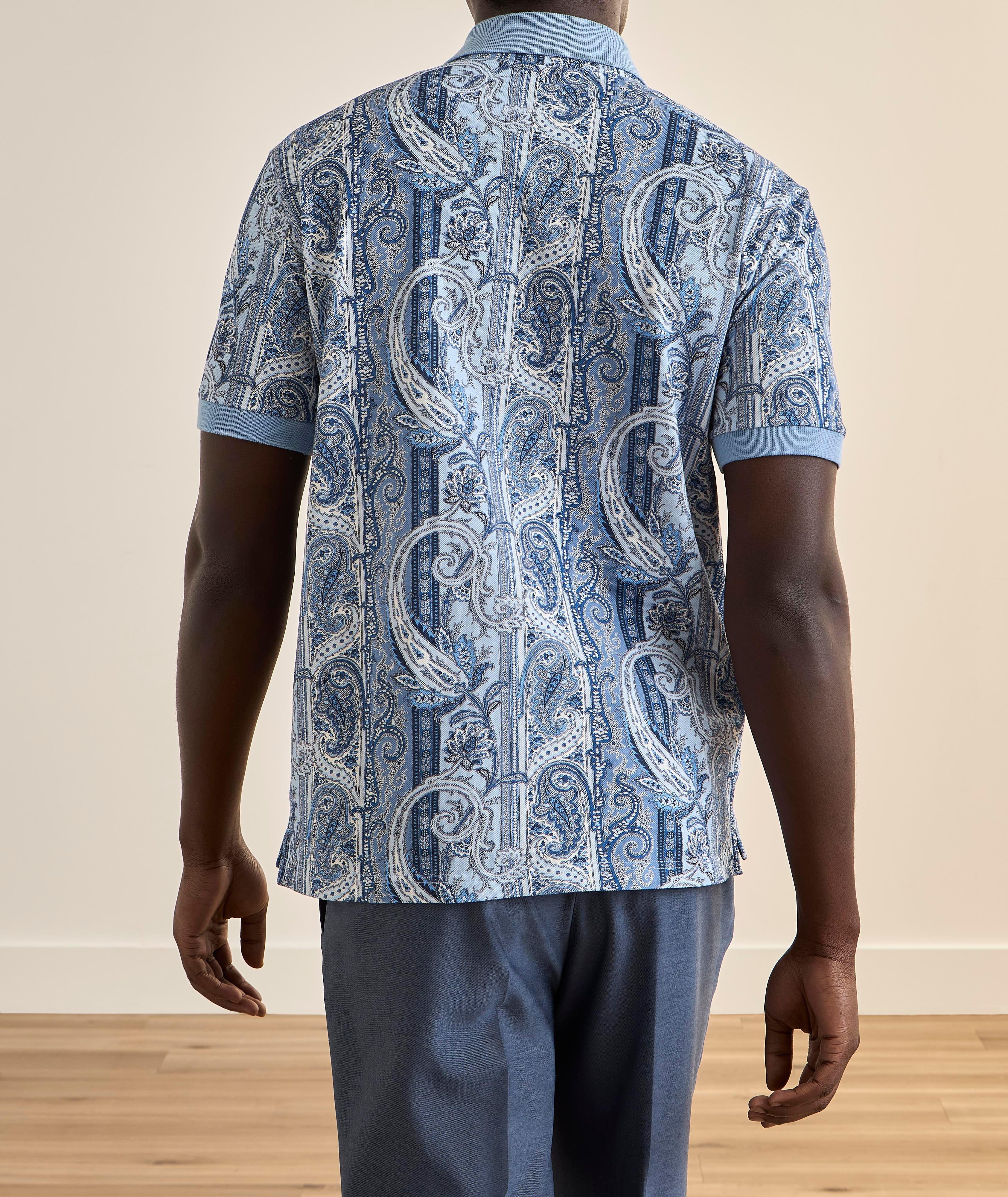Polo coton paisley image 2