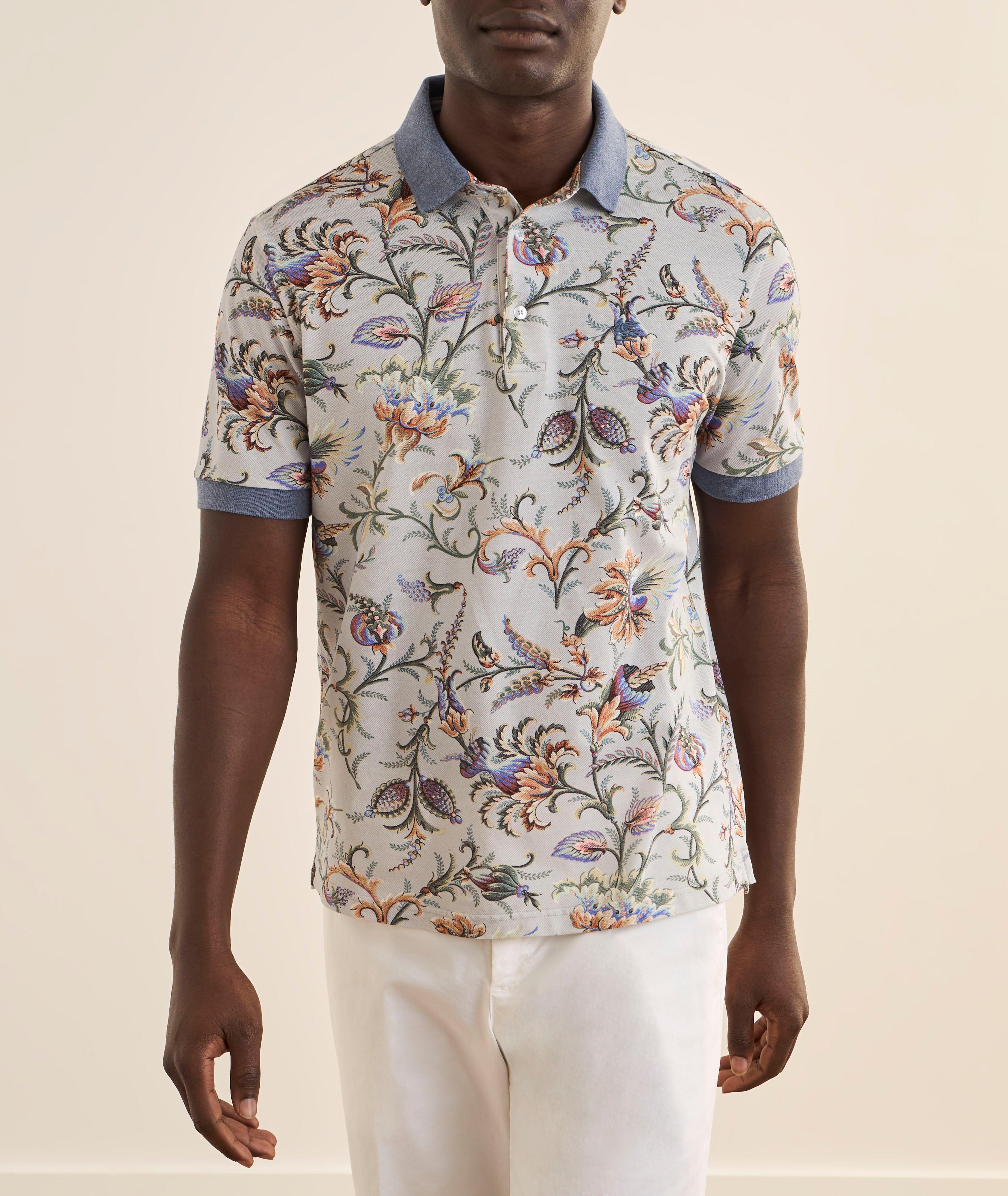 Floral Cotton Polo  image 1