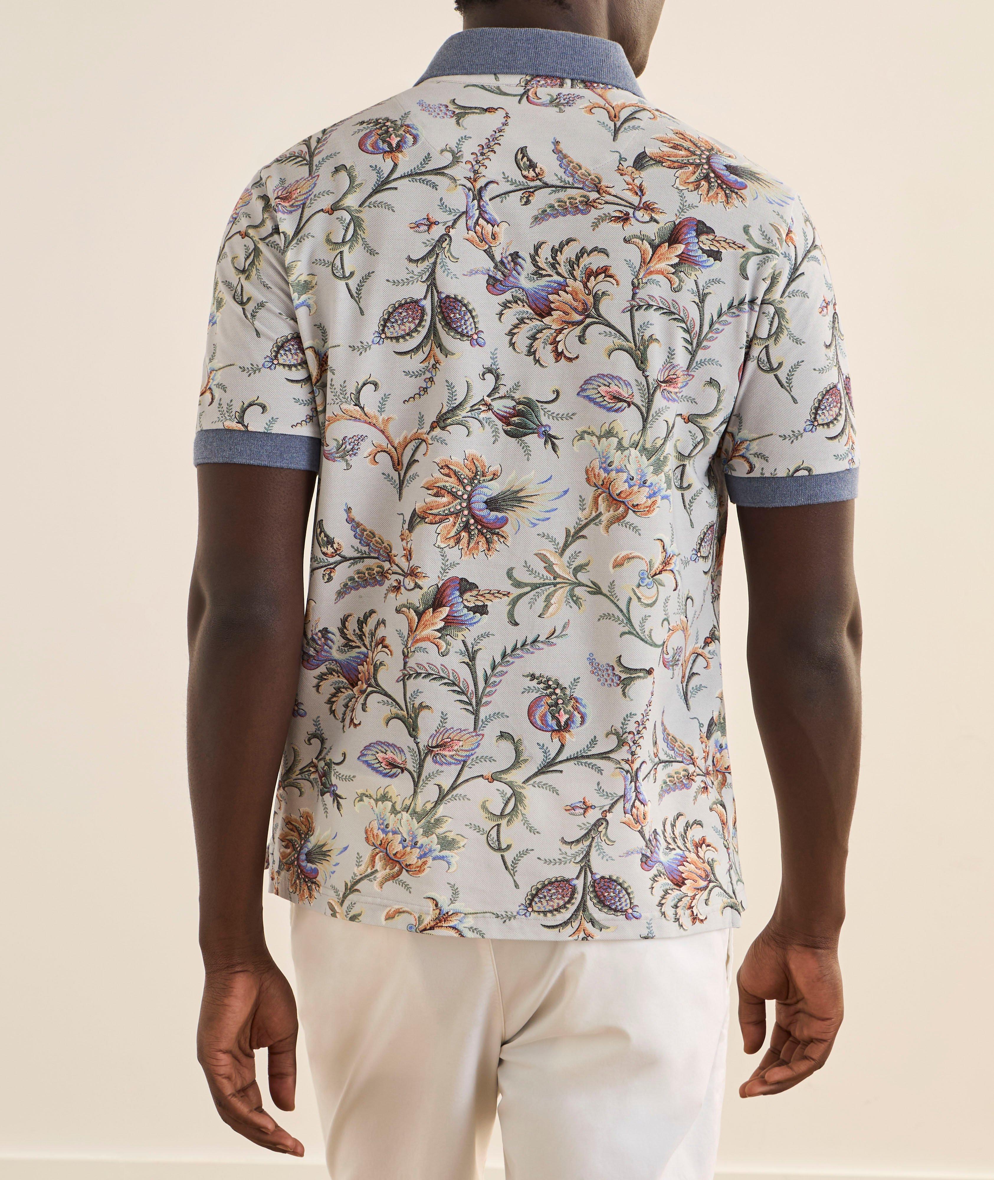 Floral Cotton Polo  image 2