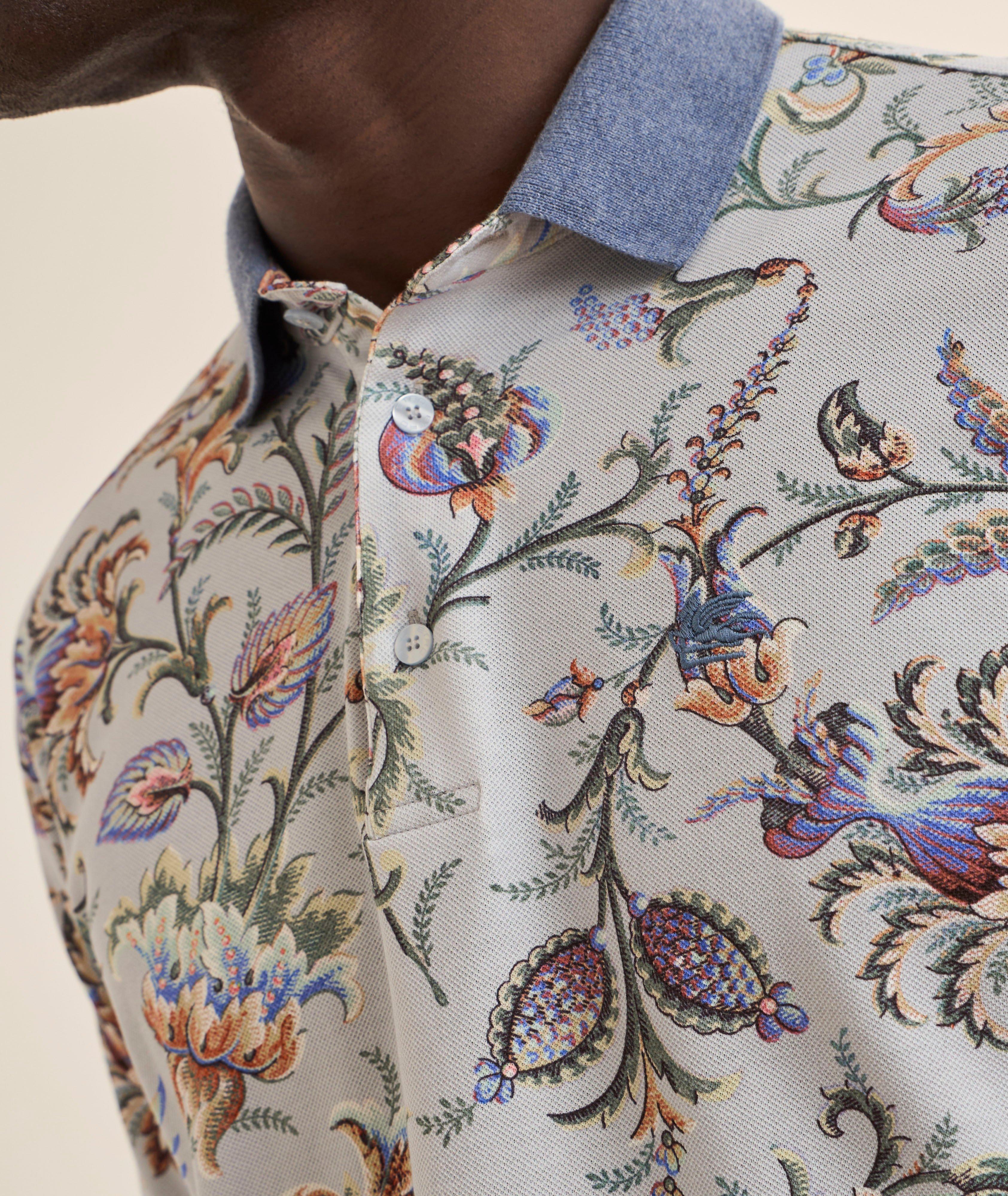 Floral Cotton Polo  image 3