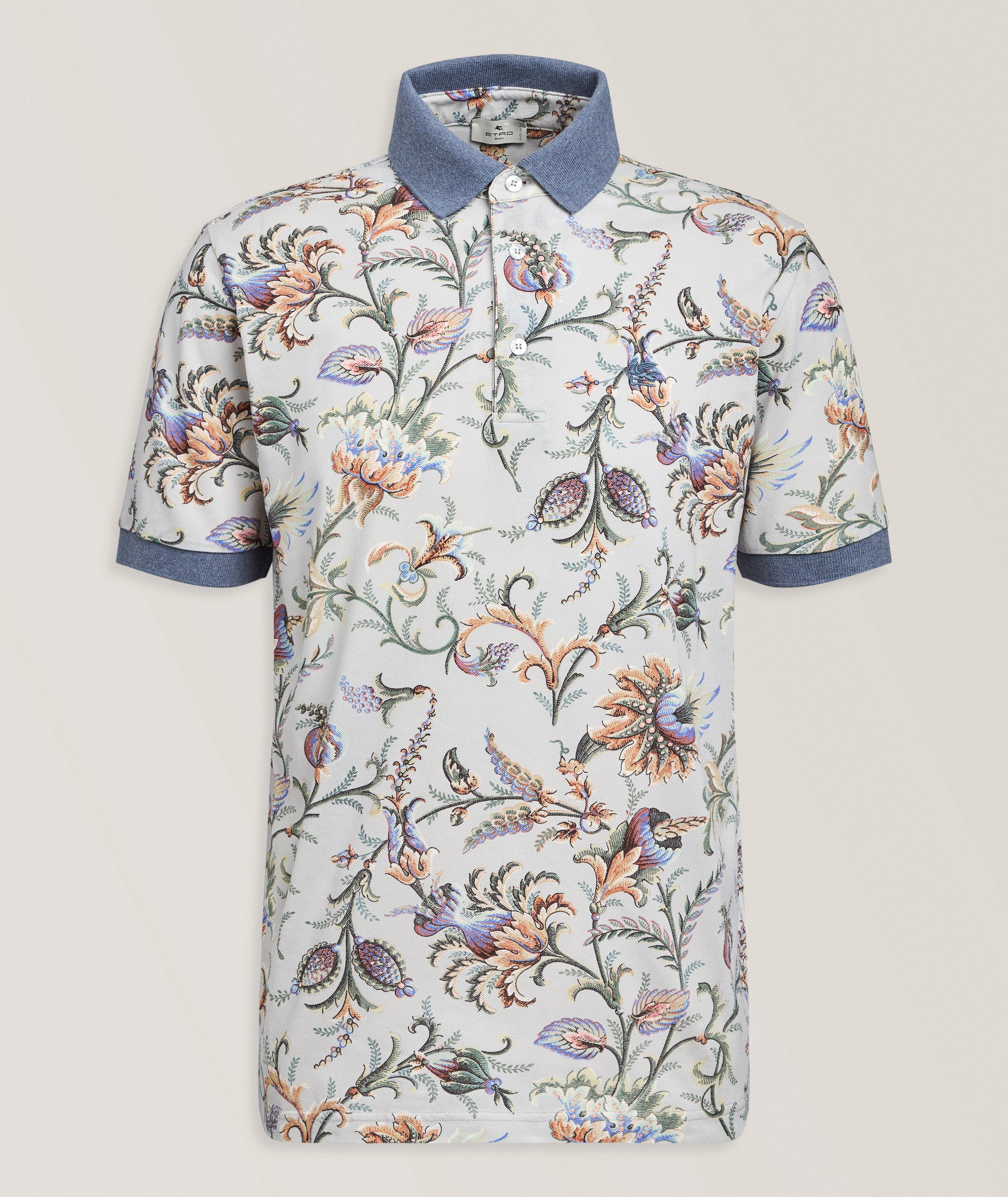 Floral Cotton Polo  image 0