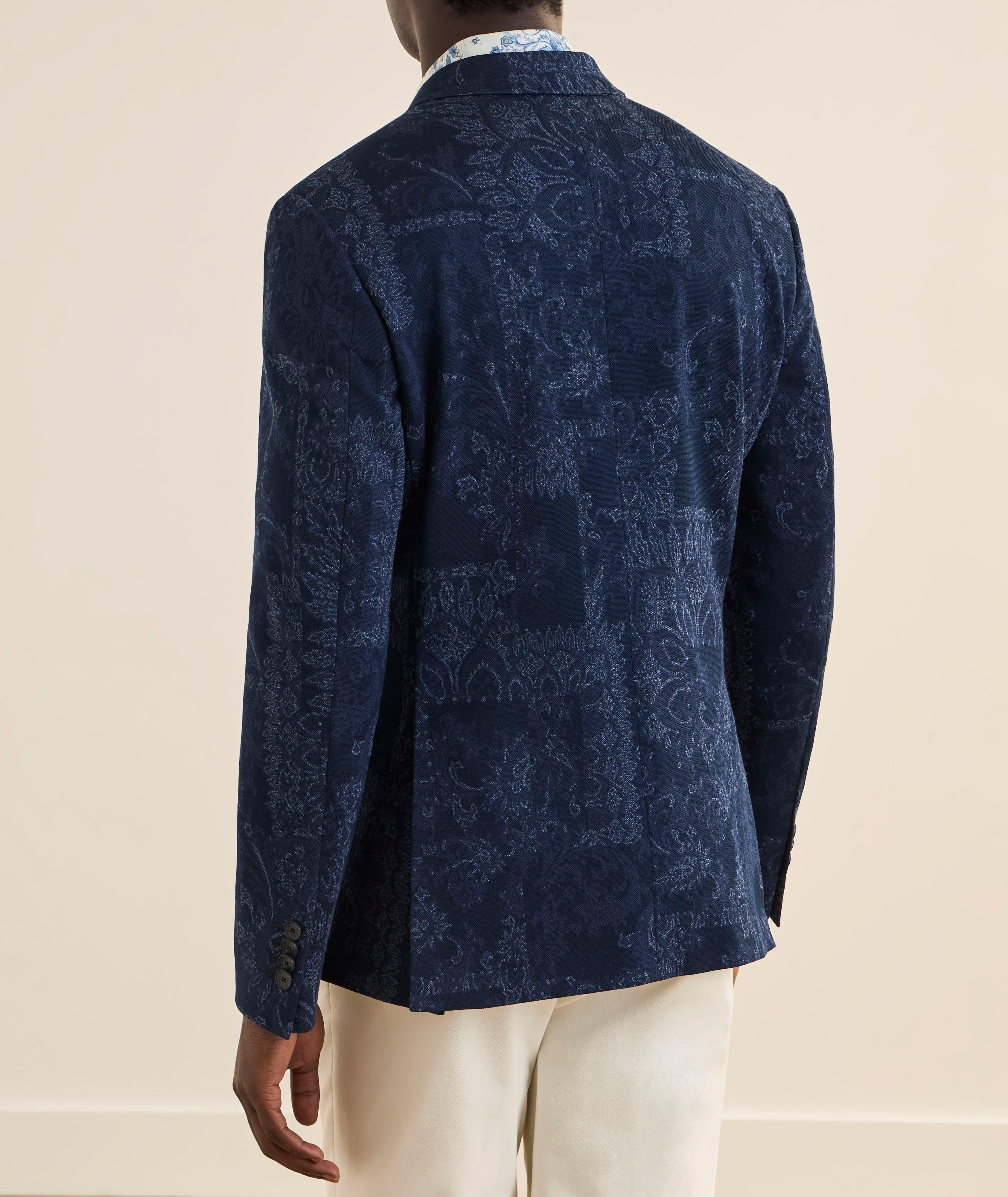 Patchwork Cotton Sport Jacket image 2