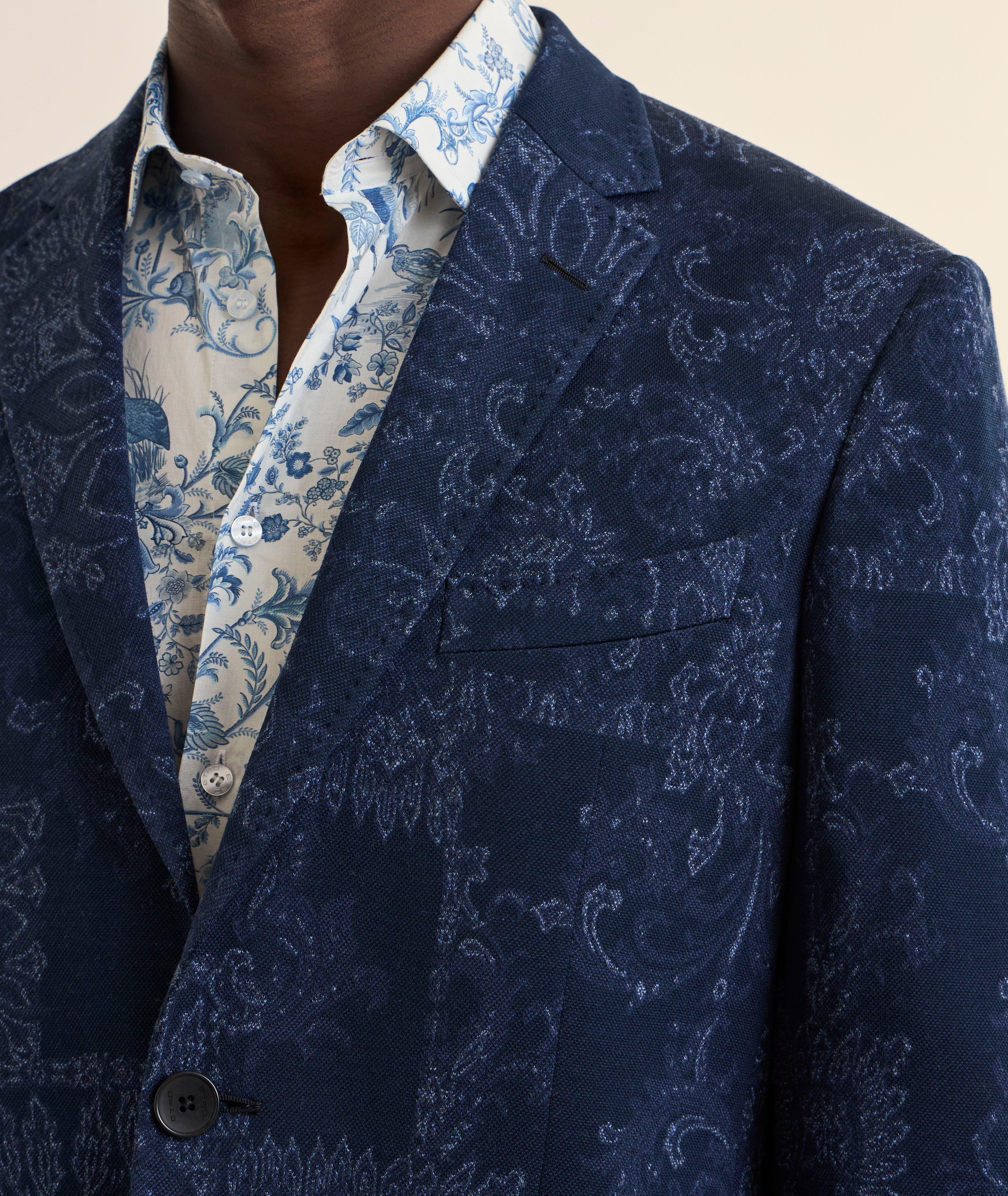 Patchwork Cotton Sport Jacket image 3