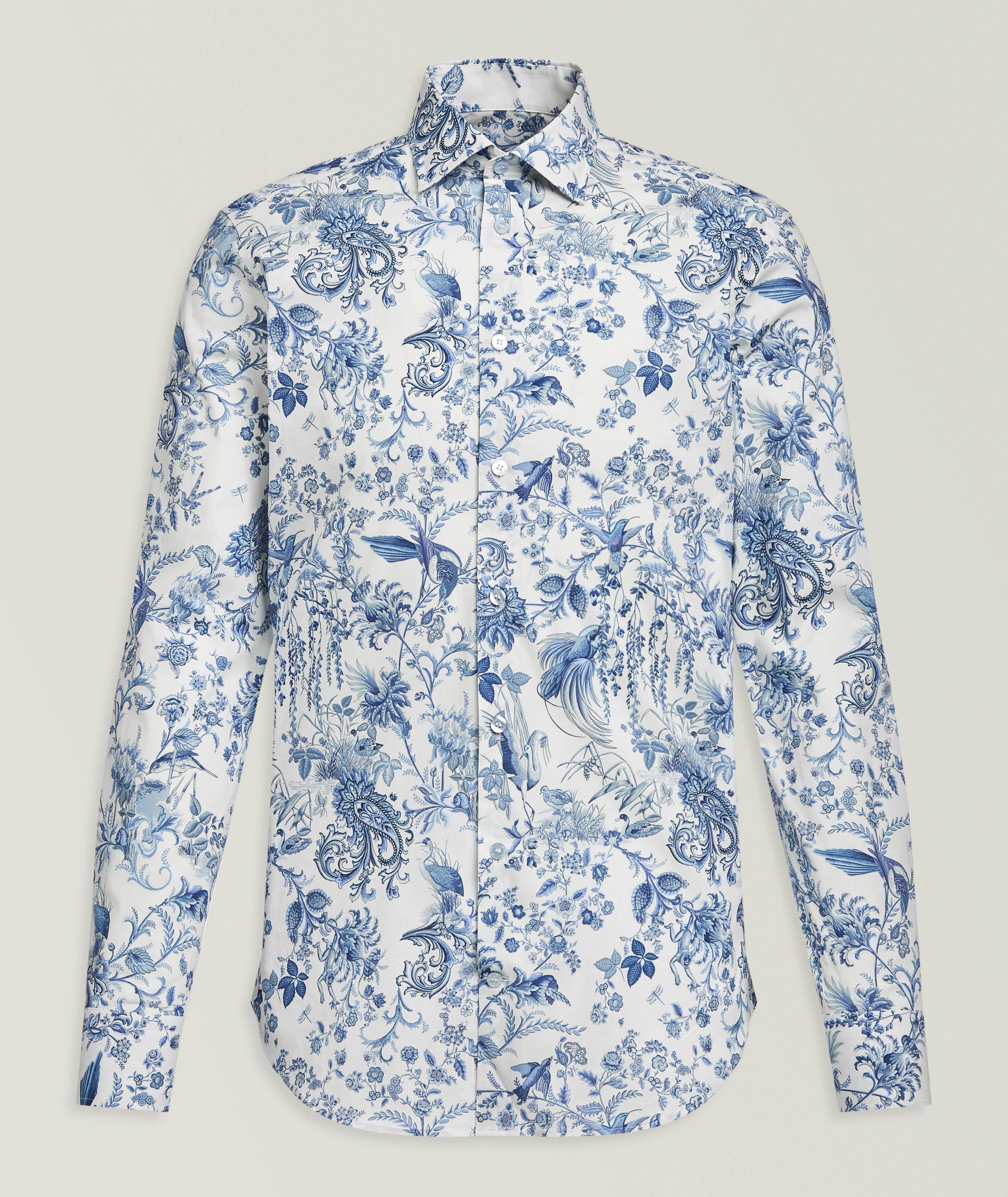 ETRO LS LTB LU FLRL BIRD SHRT image 0