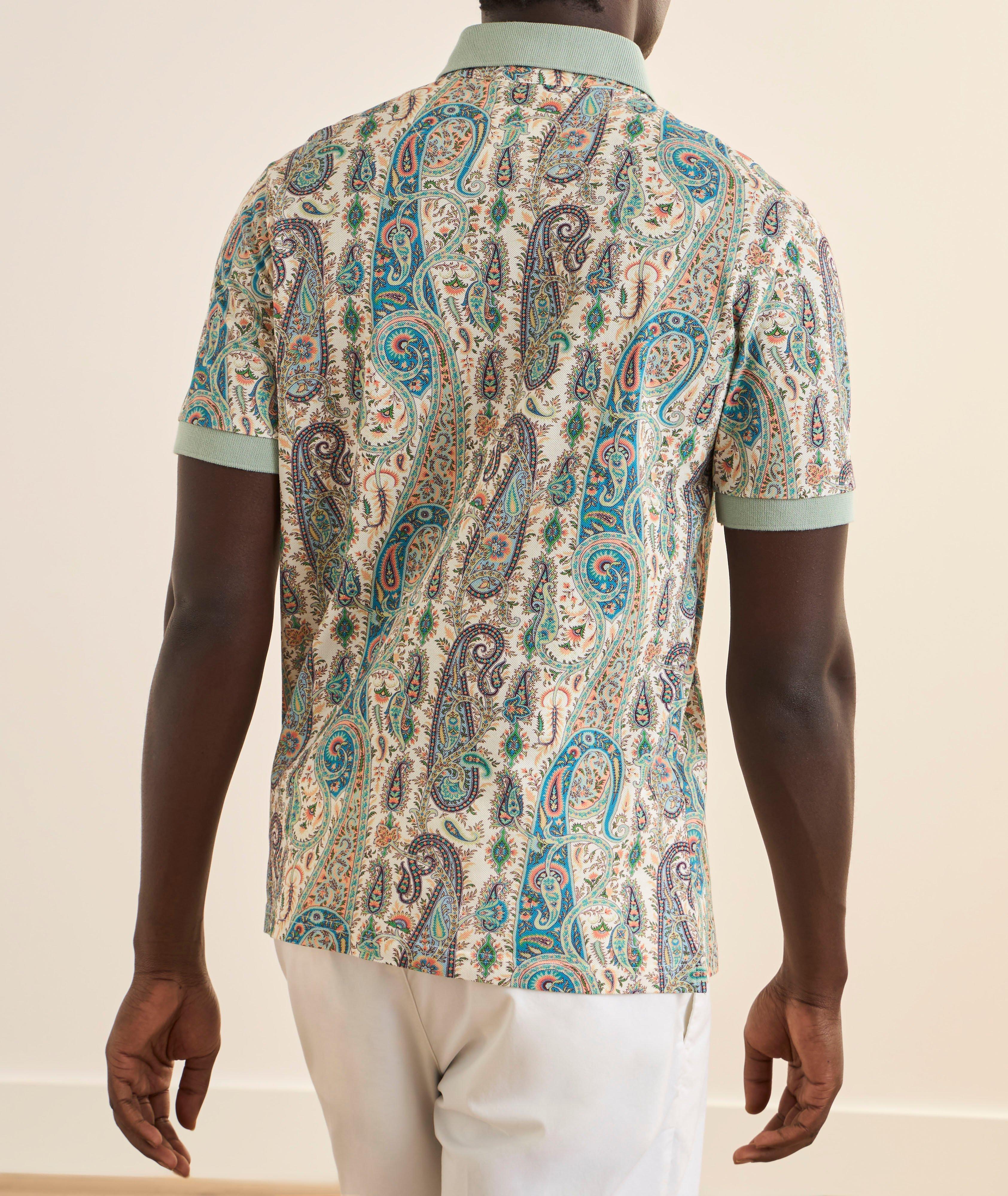 Paisley Cotton Polo  image 2