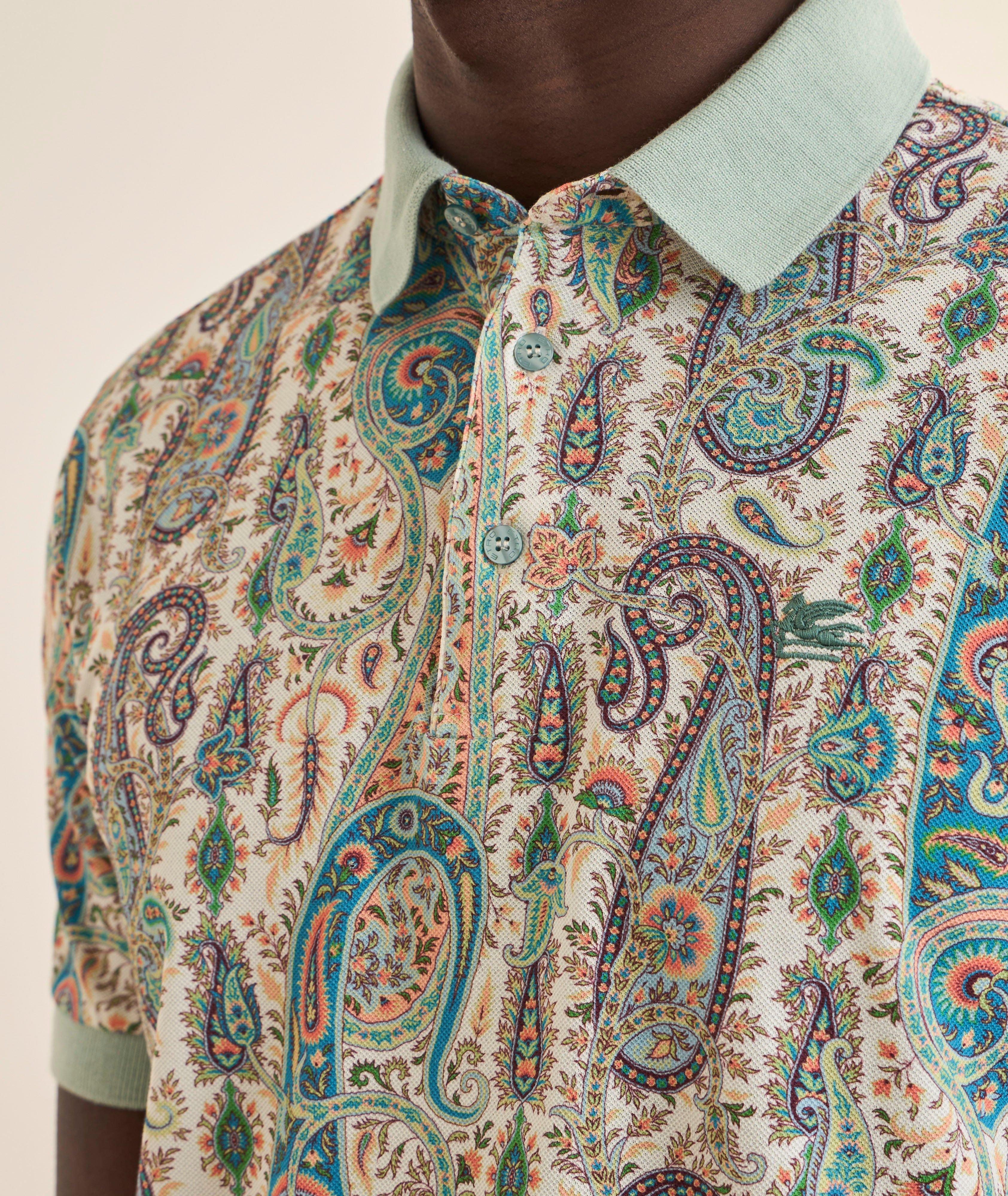 Paisley Cotton Polo  image 3