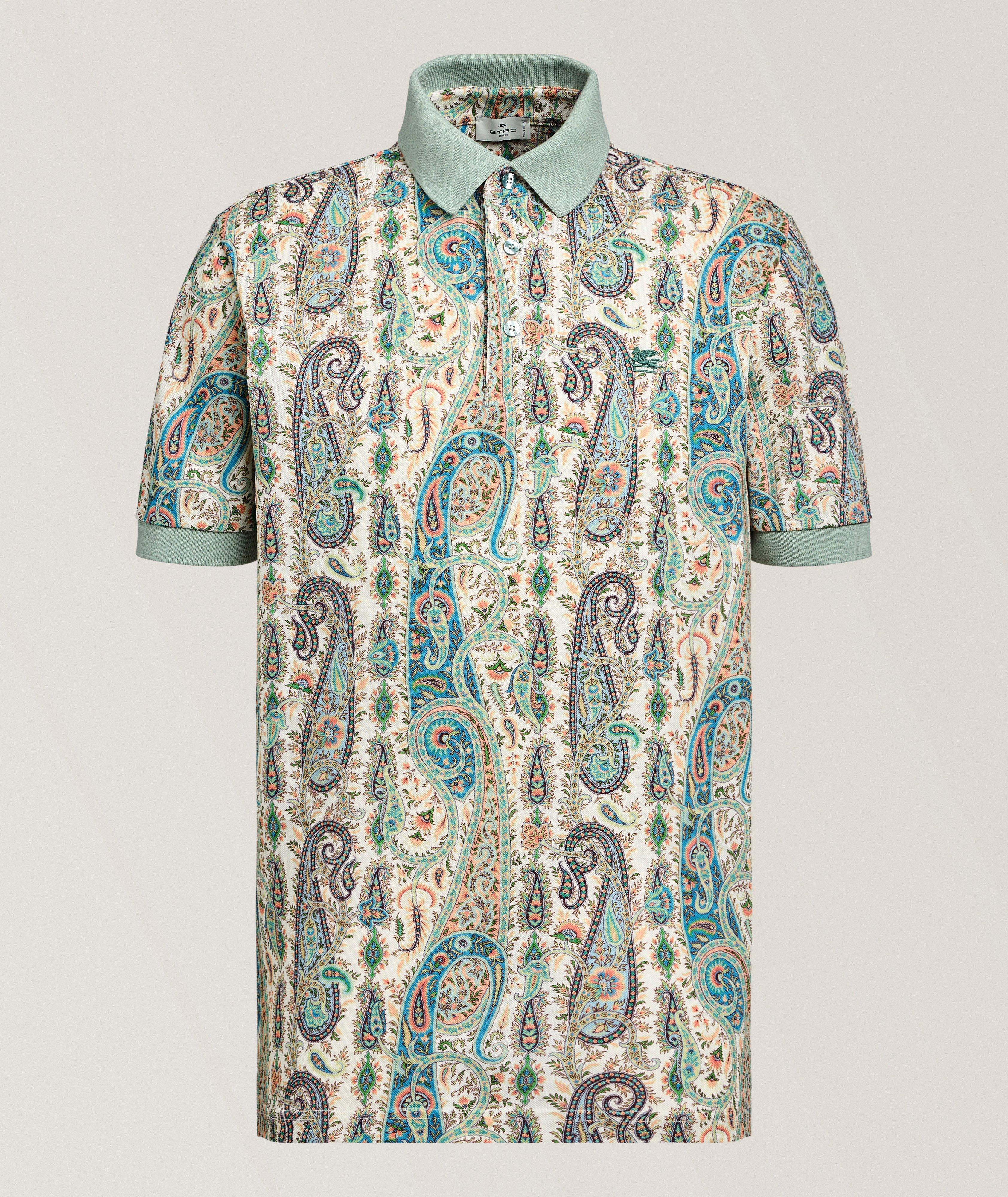 Paisley Cotton Polo  image 0