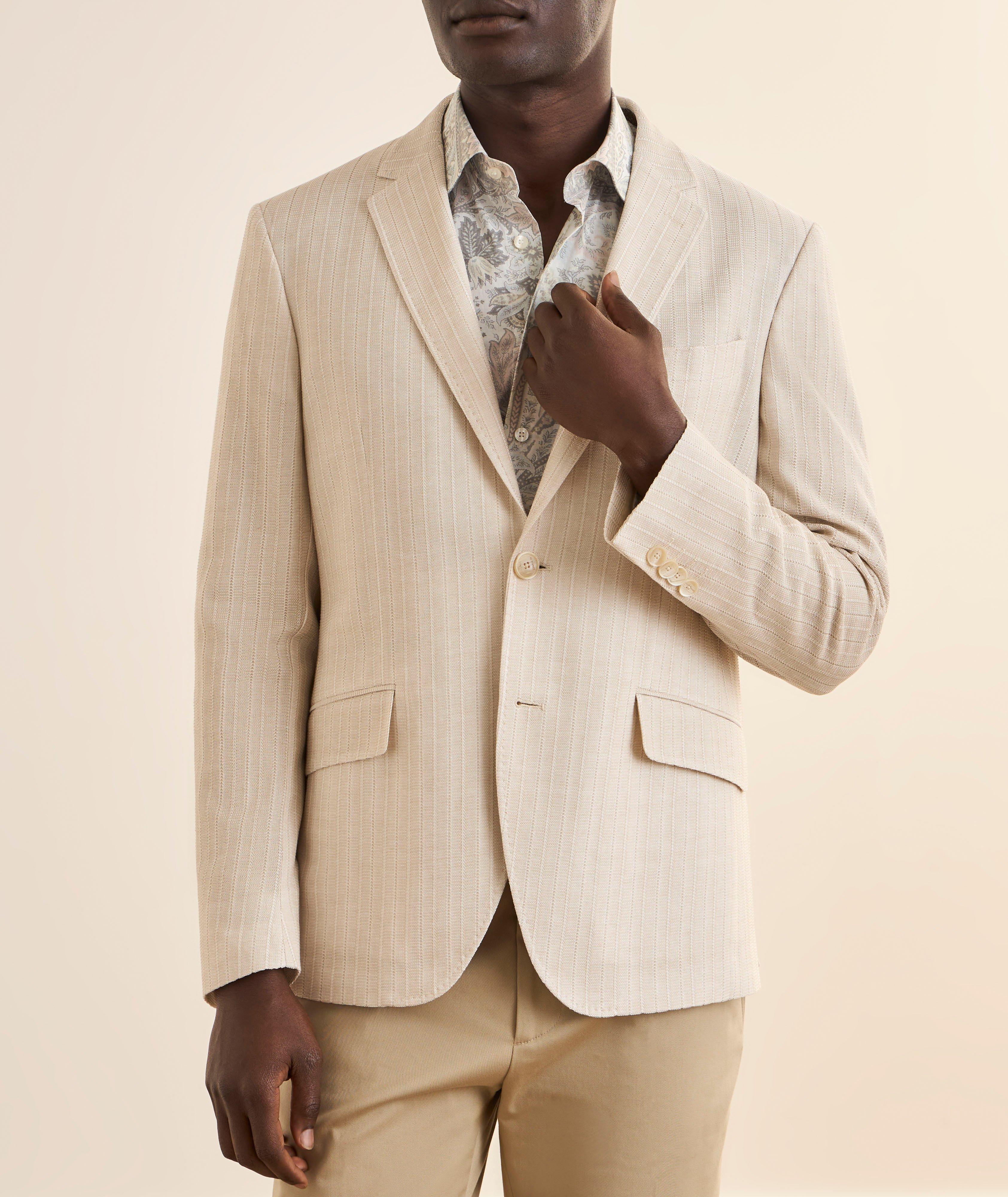 Ribbed Cotton Sport Jacket image 1