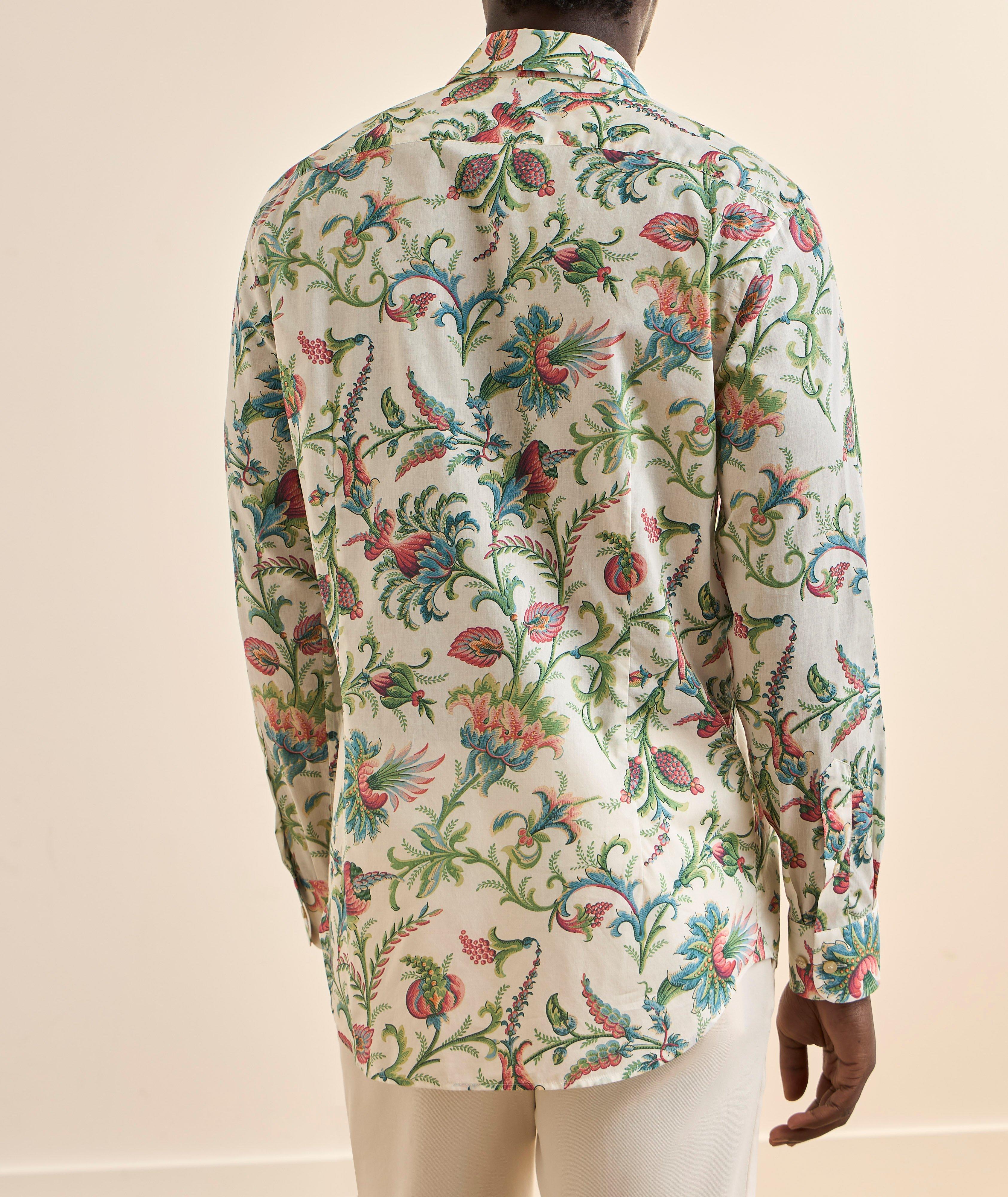 Chemise coton floral image 2