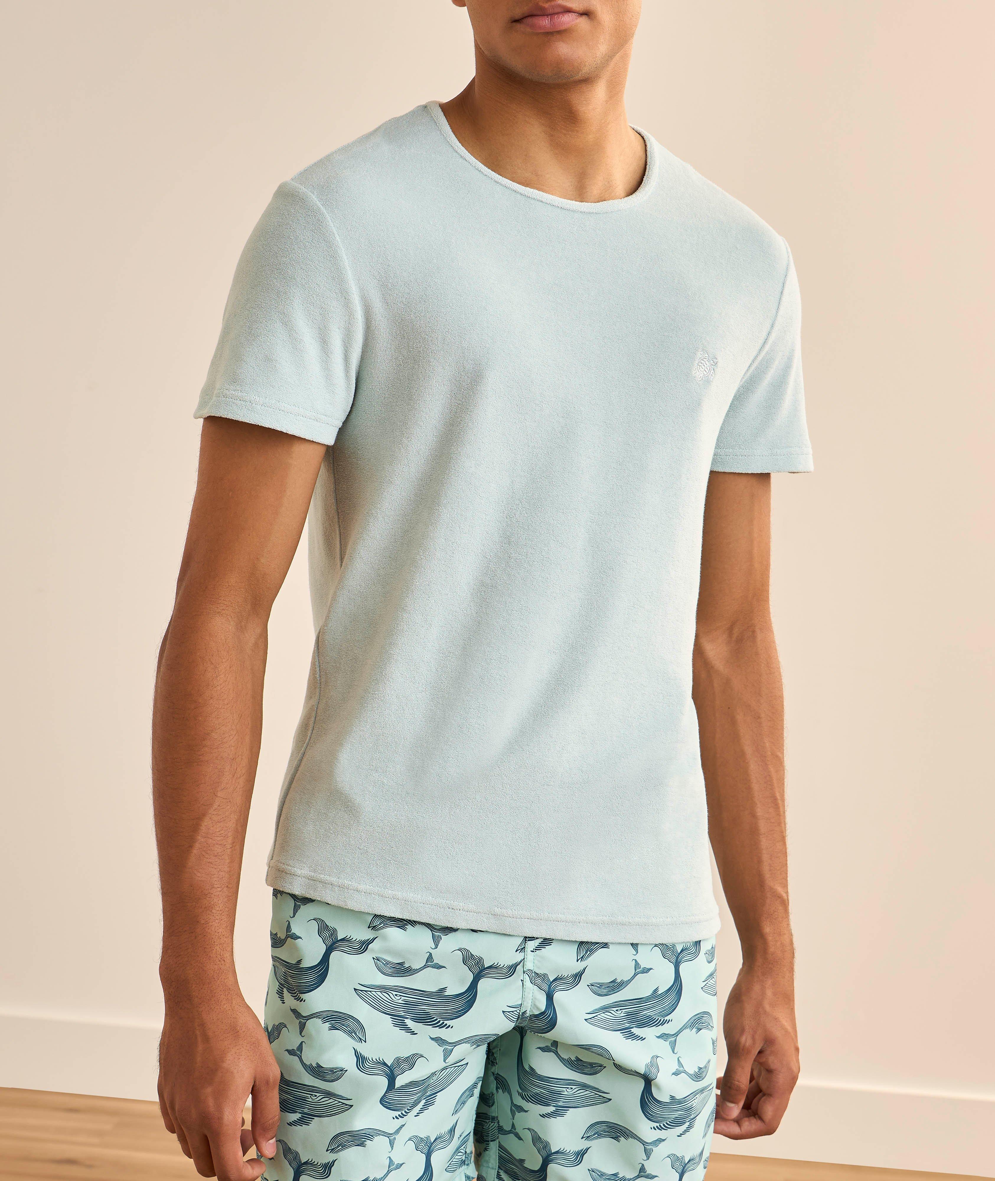 Terry Cotton Crewneck T-Shirt image 1