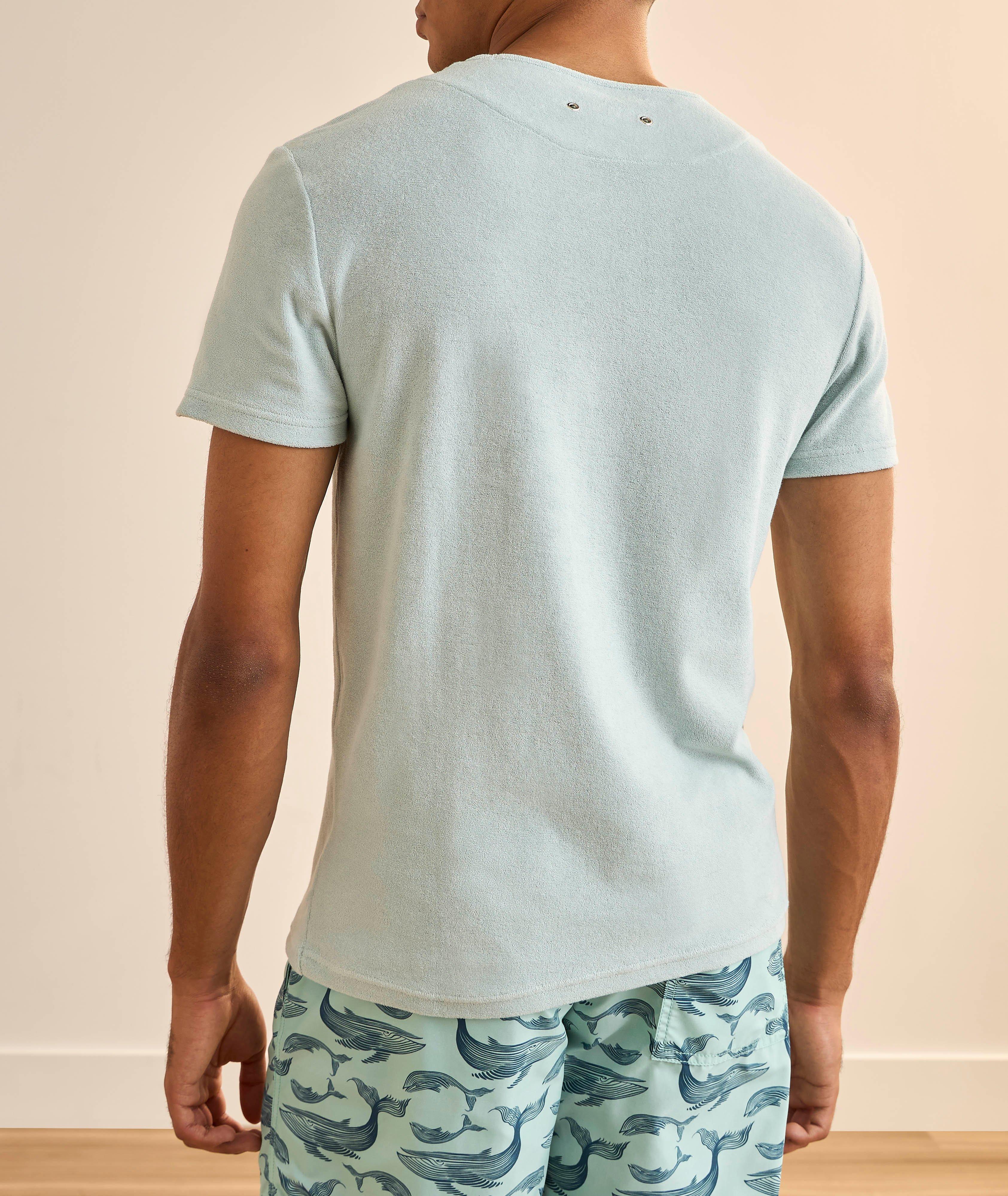 Terry Cotton Crewneck T-Shirt image 2