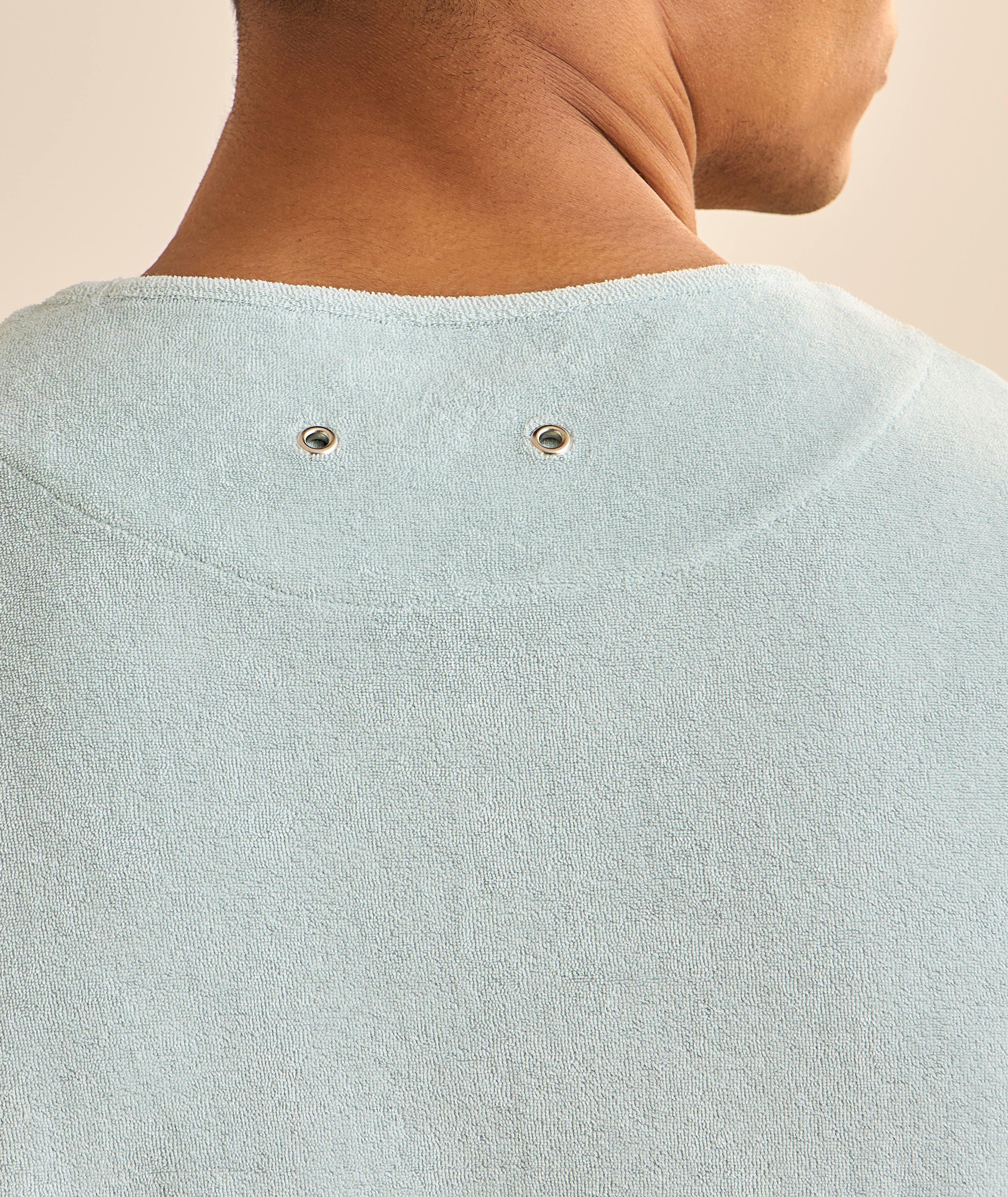 Terry Cotton Crewneck T-Shirt image 4