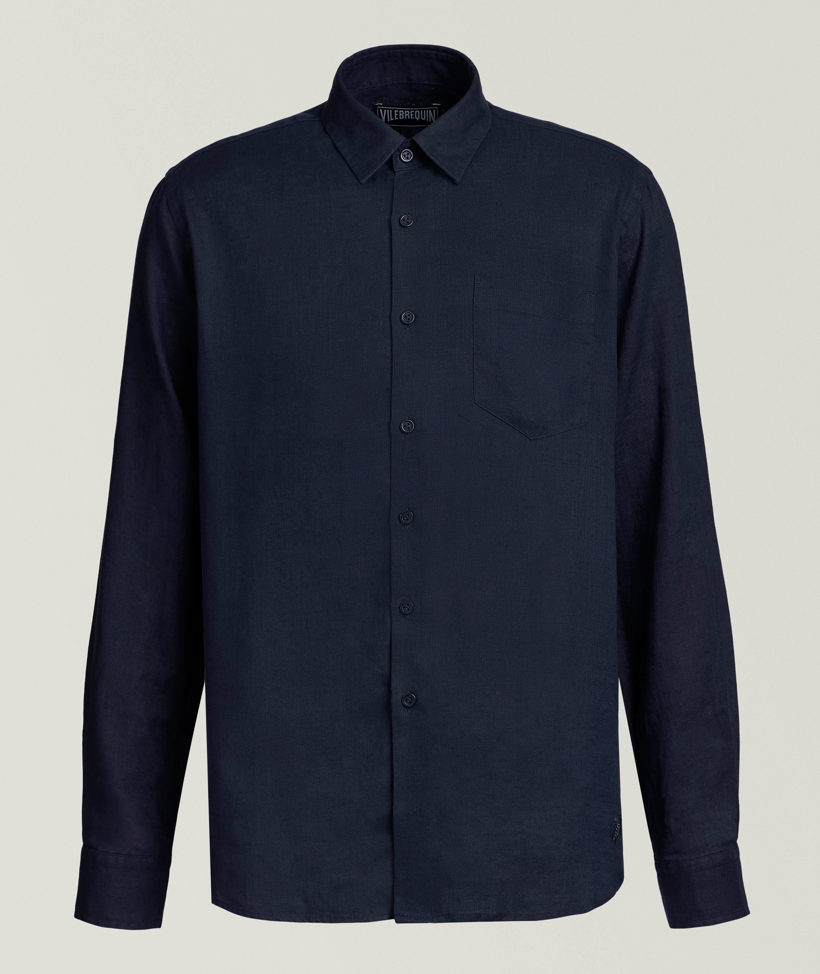 Solid Linen Shirt image 0