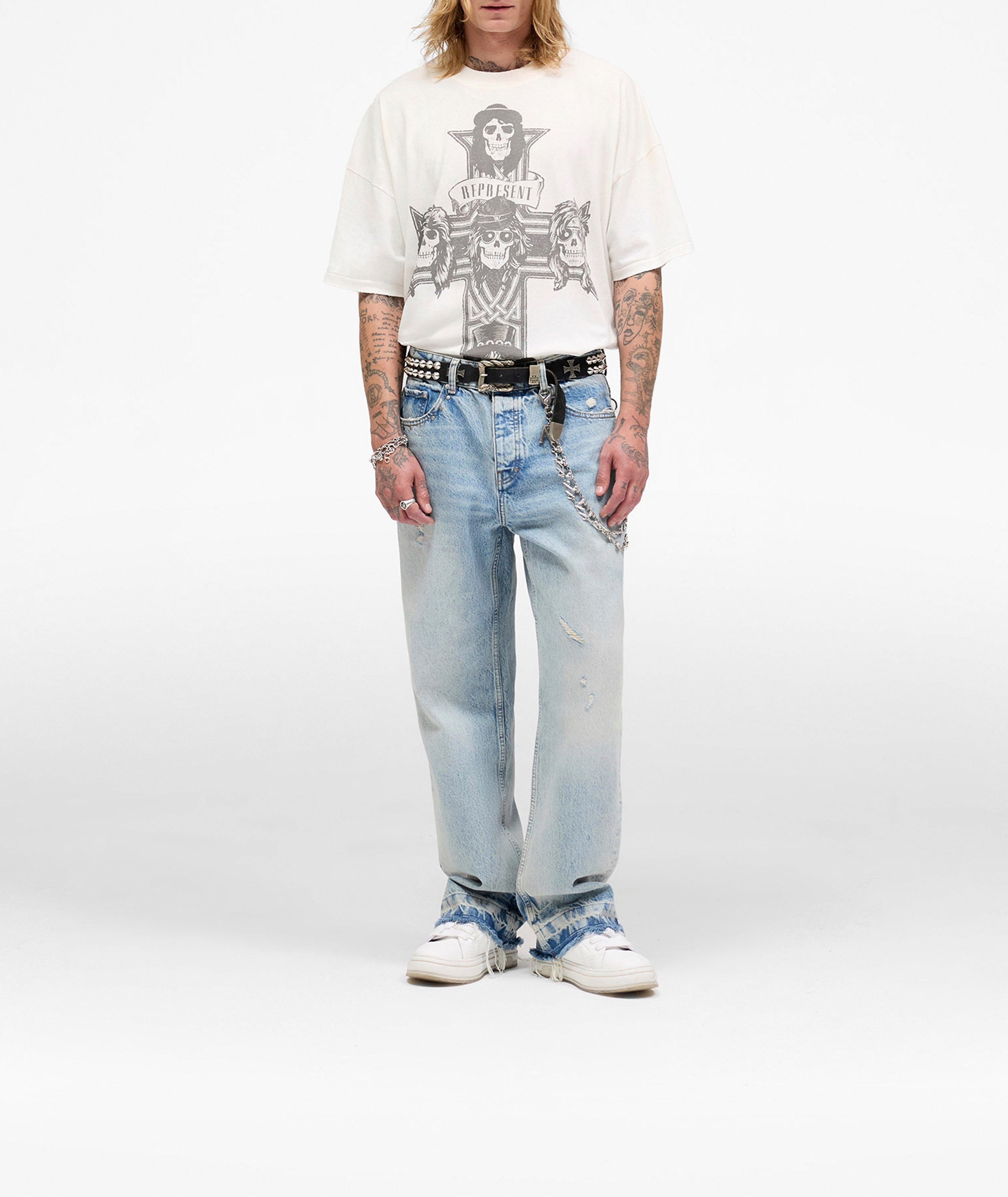 X Guns N' Roses Straight-Leg Jeans image 7