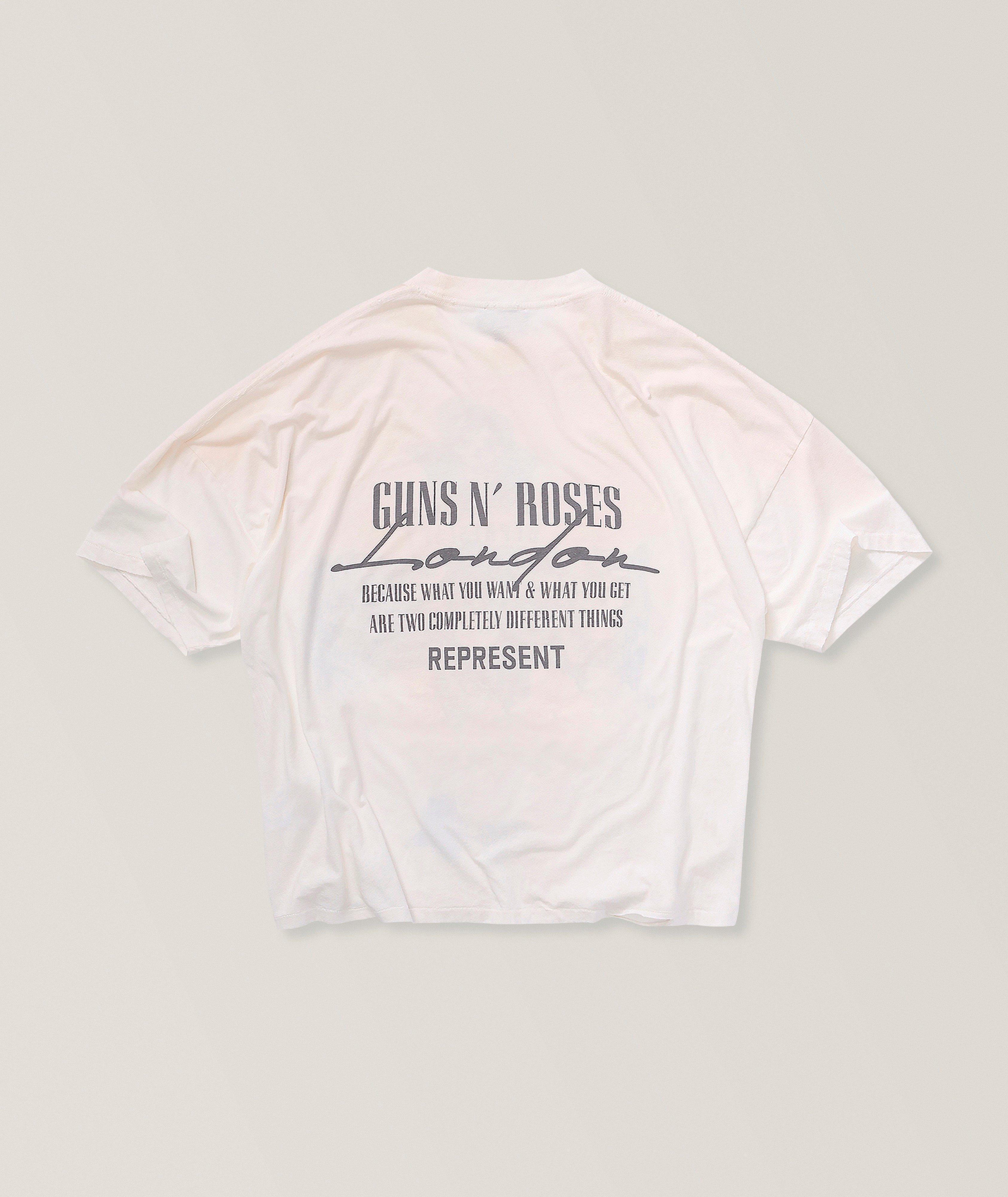 X Guns N' Roses Cross T-Shirt image 1