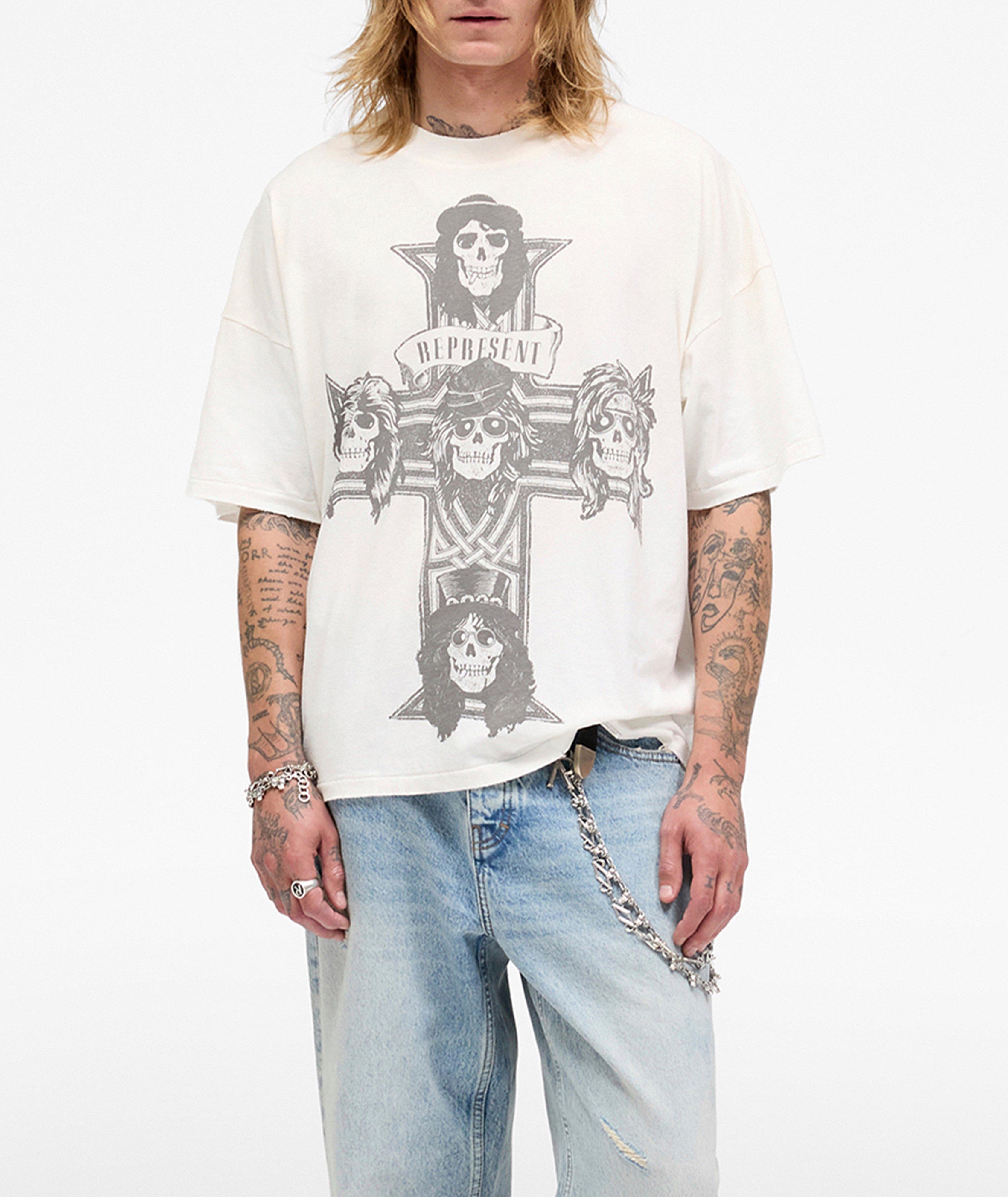 X Guns N' Roses Cross T-Shirt image 2