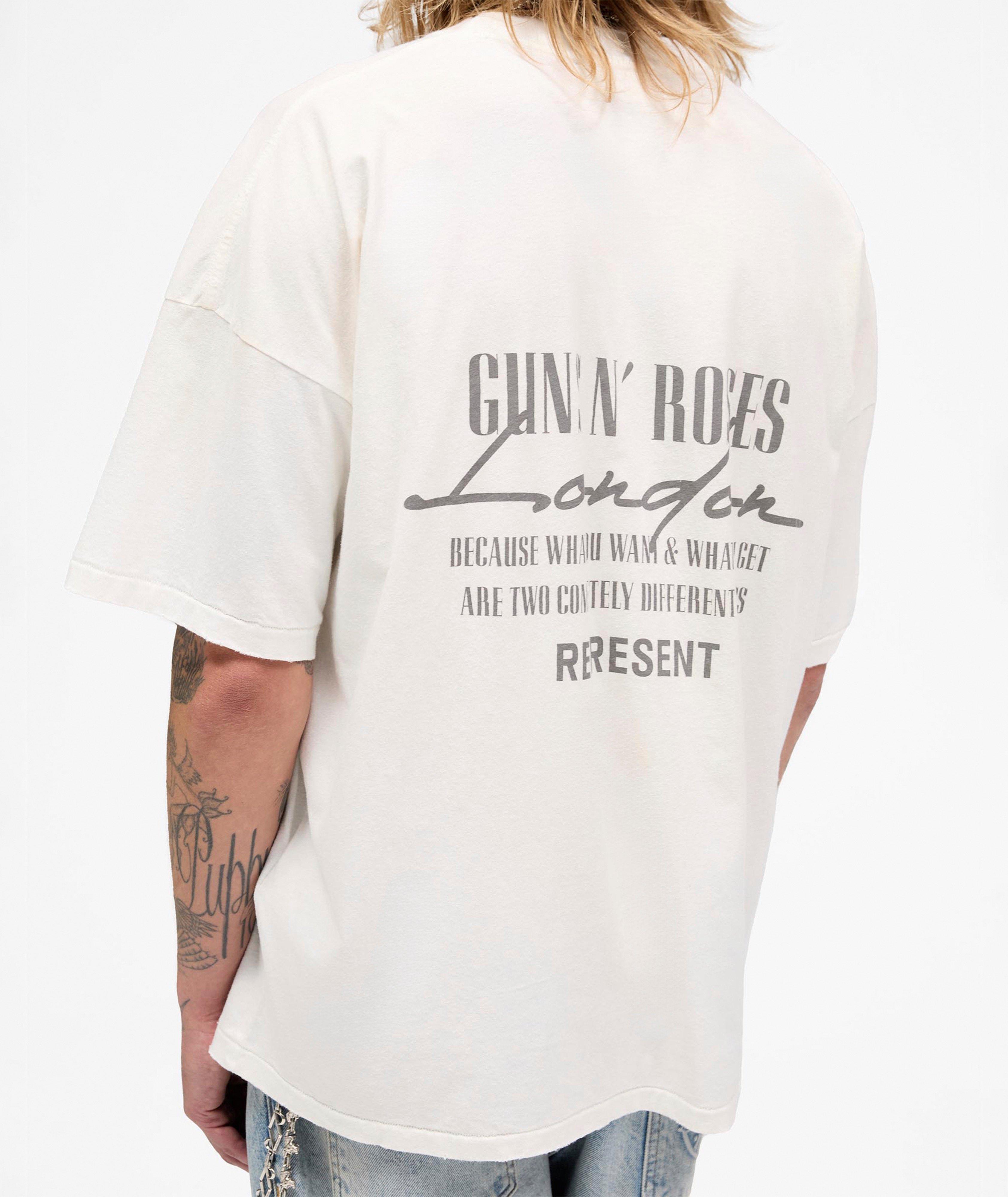 X Guns N' Roses Cross T-Shirt image 5