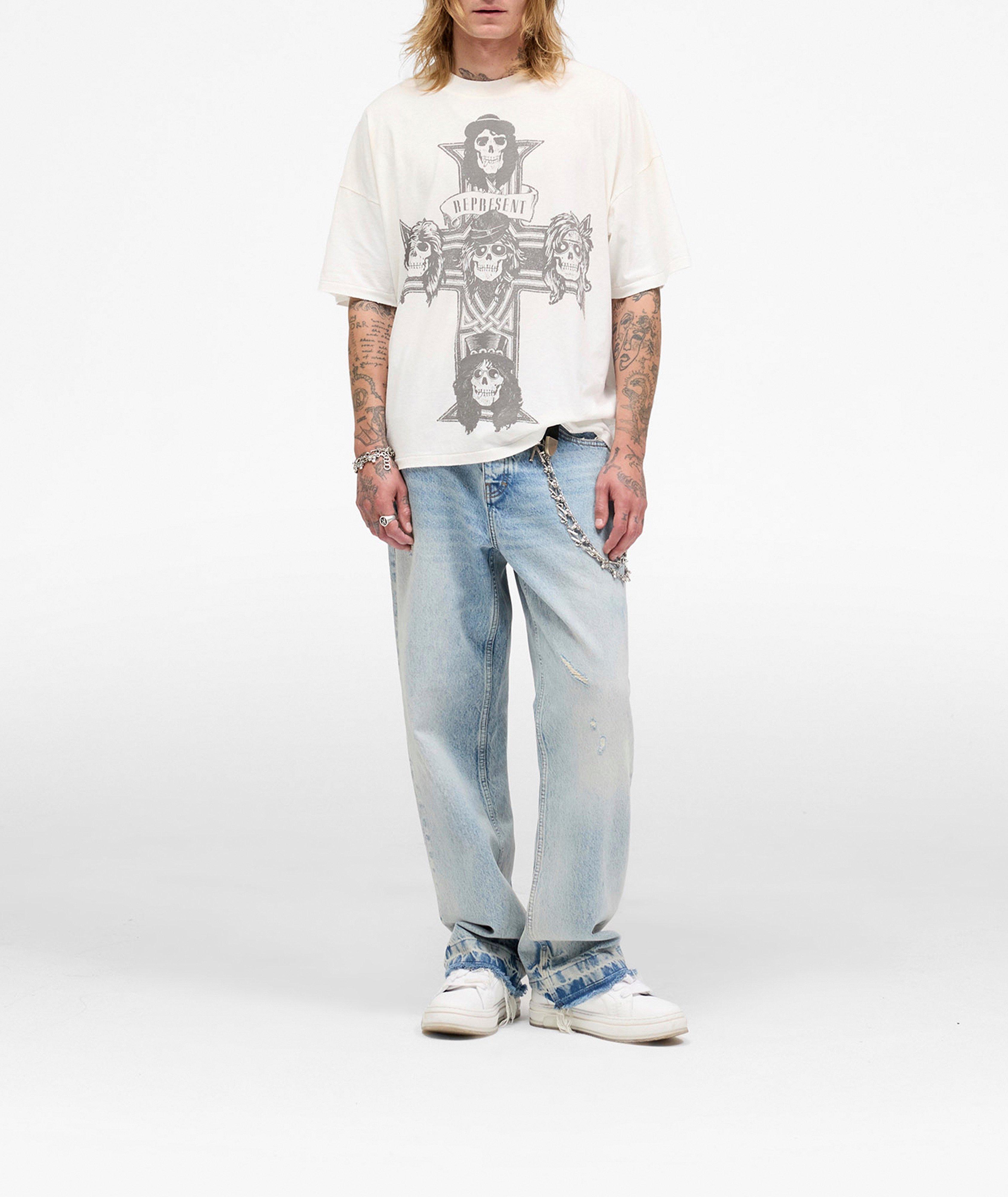 X Guns N' Roses Cross T-Shirt image 6