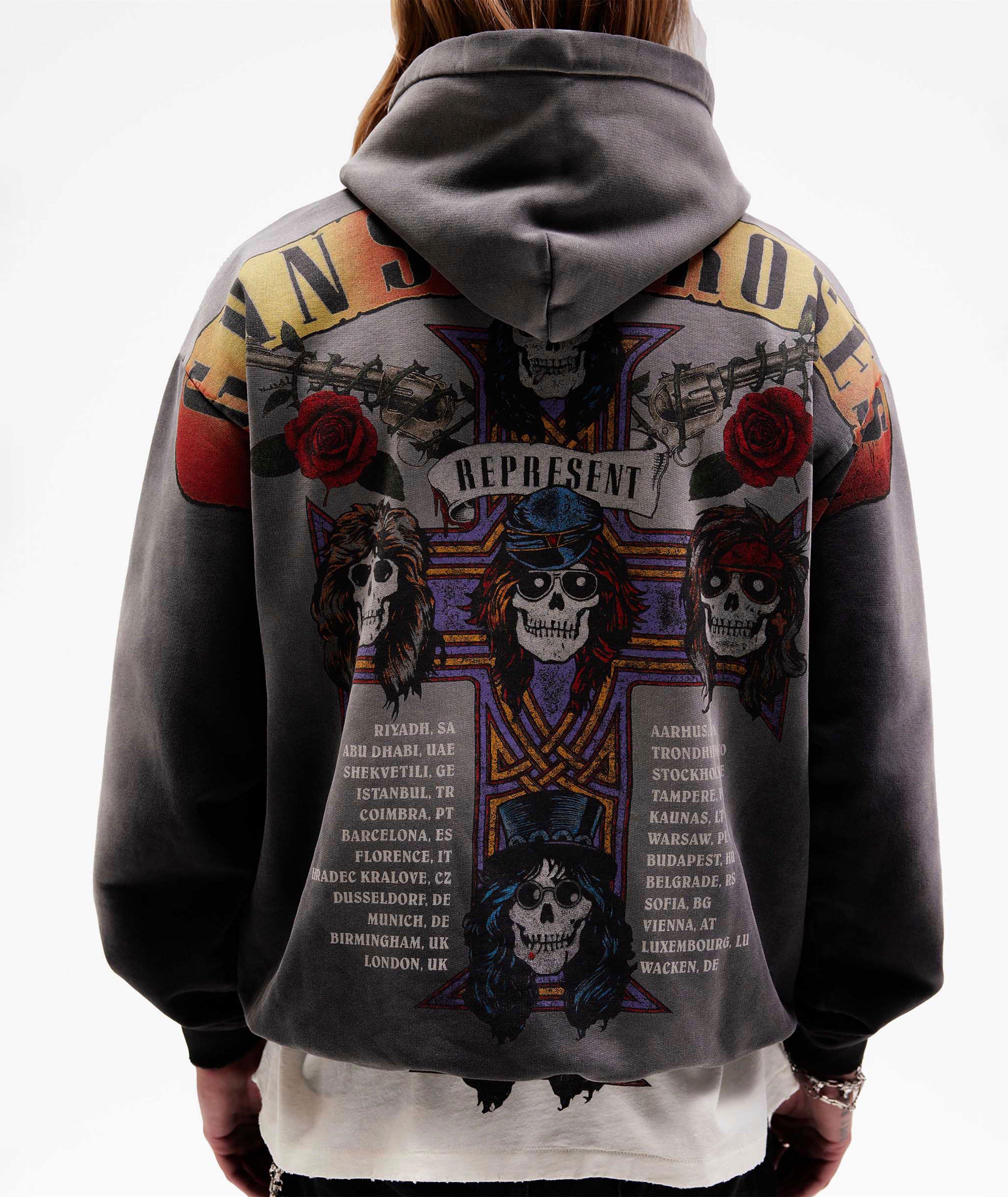X Guns N' Roses Tour Hooded Sweatshirt image 4