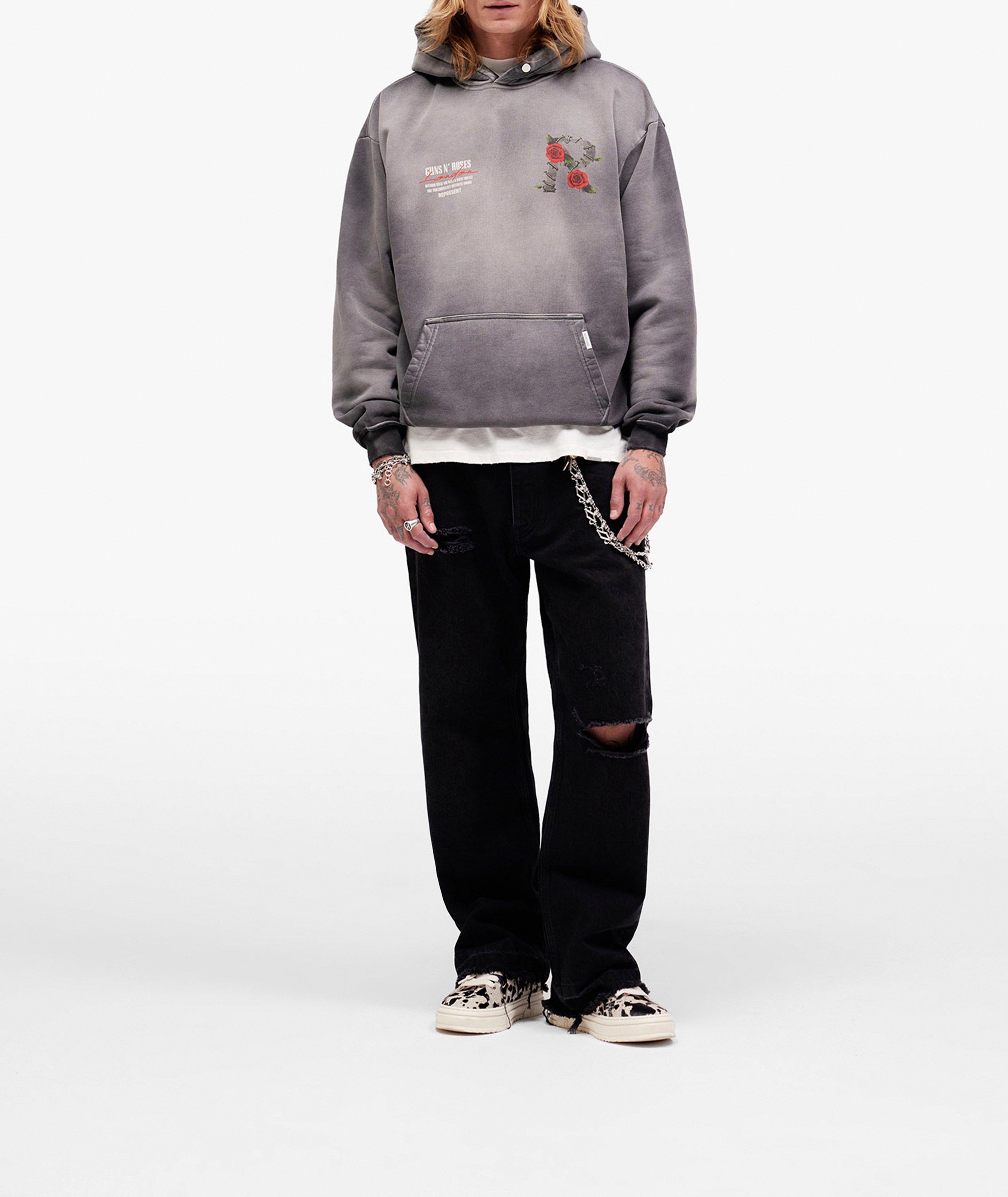 X Guns N' Roses Tour Hooded Sweatshirt image 5