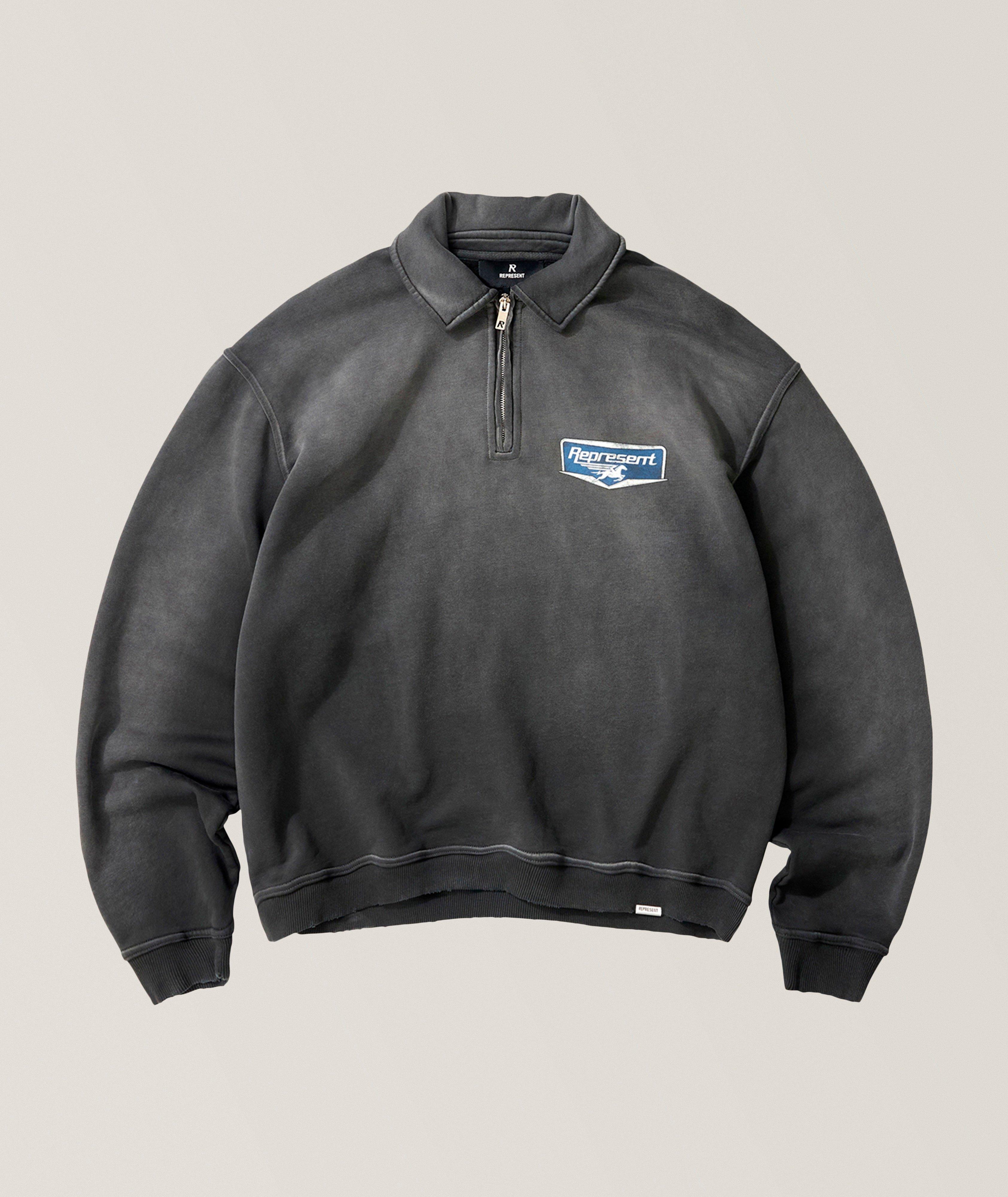 Represent Sweatshirt quart-zippé Nothing Faster