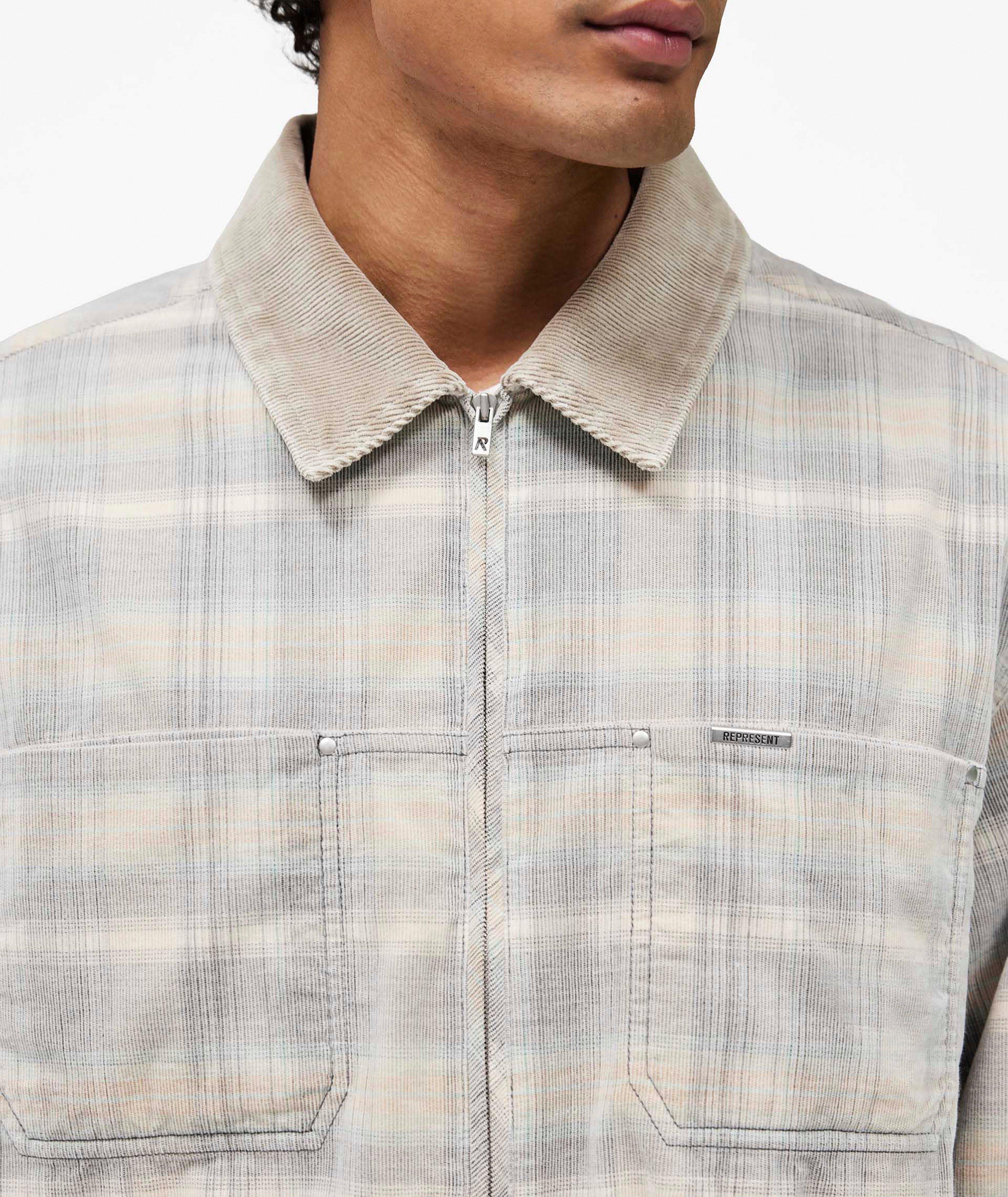 Corduroy Flannel Overshirt image 3