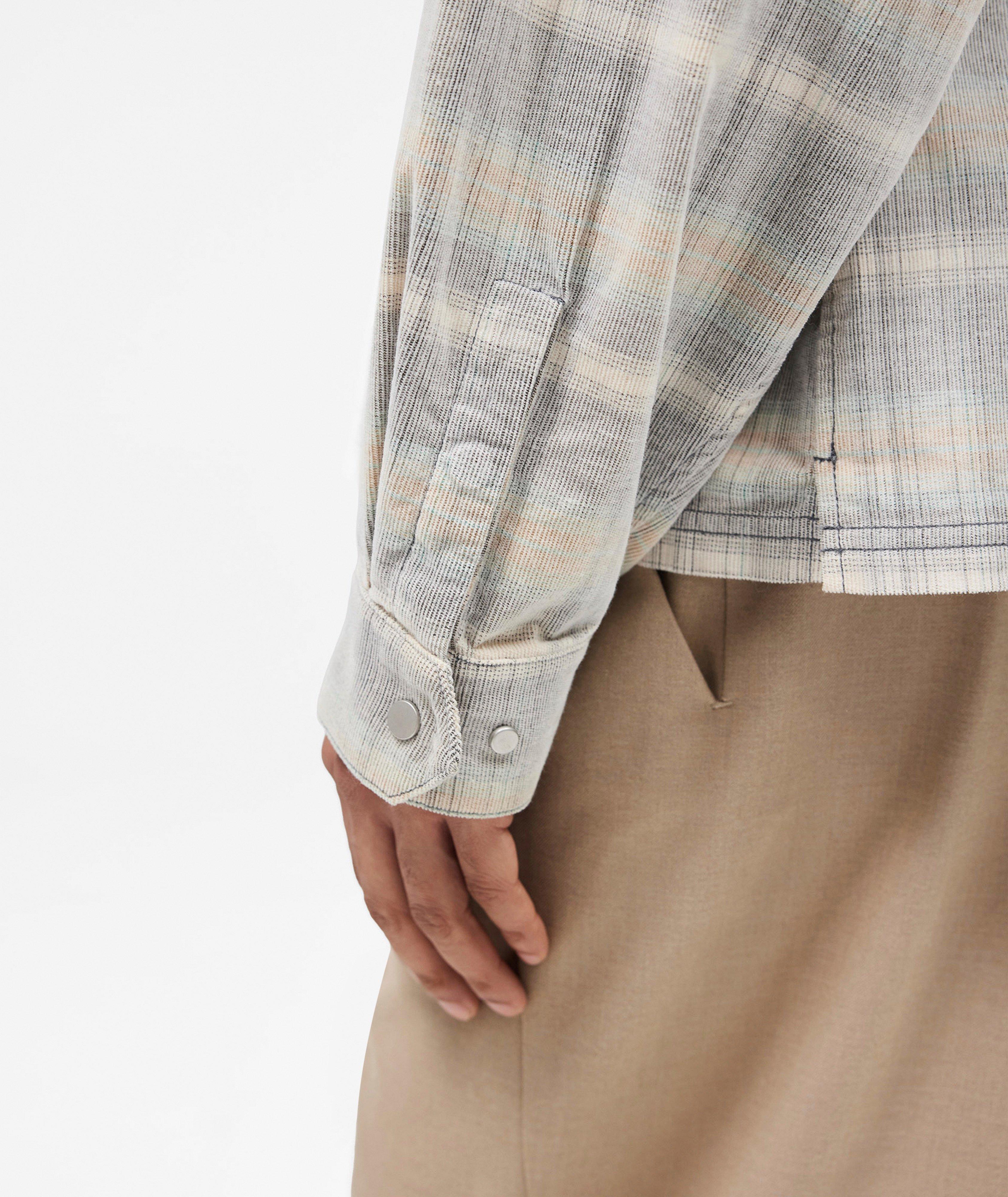 Corduroy Flannel Overshirt image 4