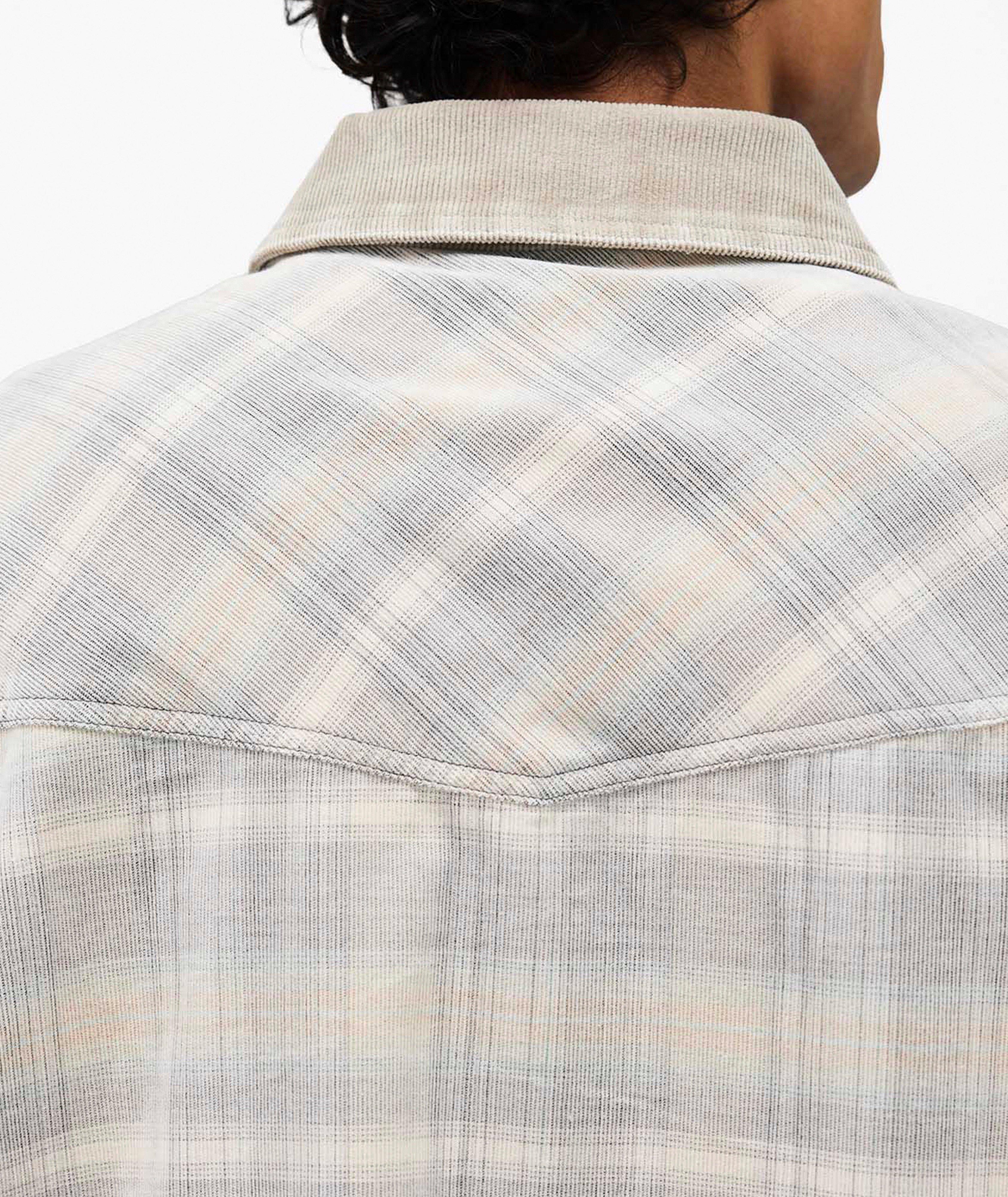Corduroy Flannel Overshirt image 5