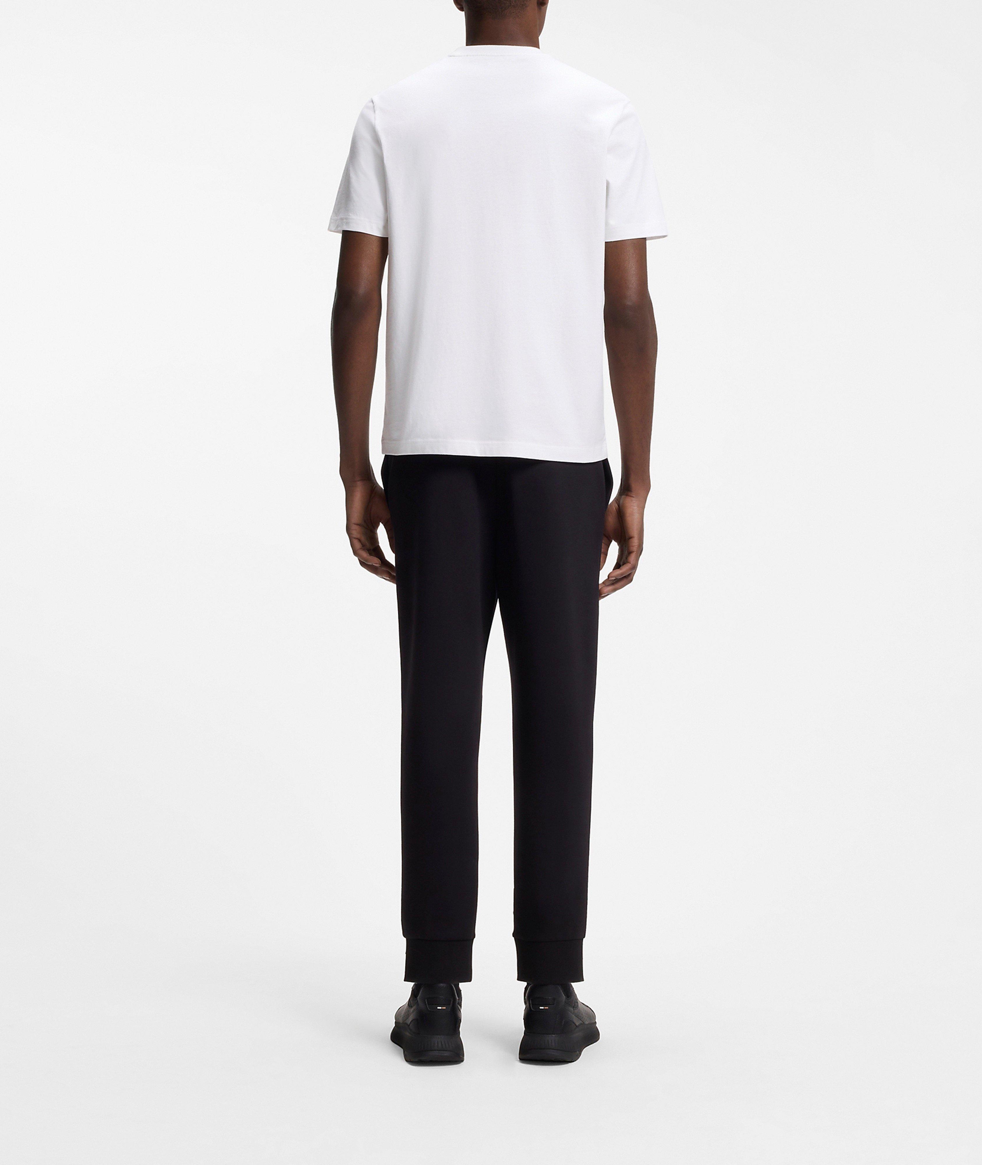 Structure Tonal Logo Cotton T-Shirt  image 2