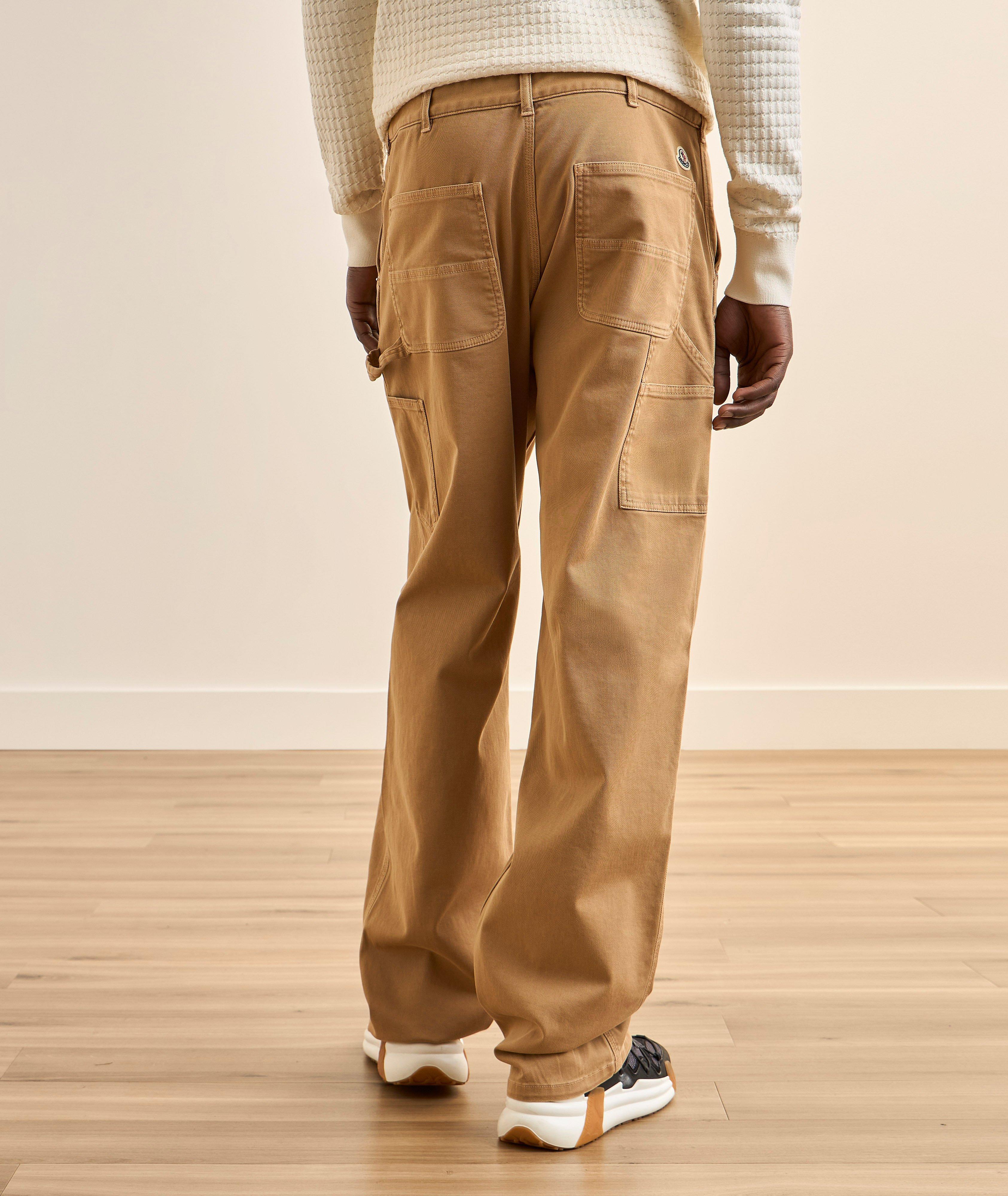 Pantalon cargo coton mélangé gabardine  image 2