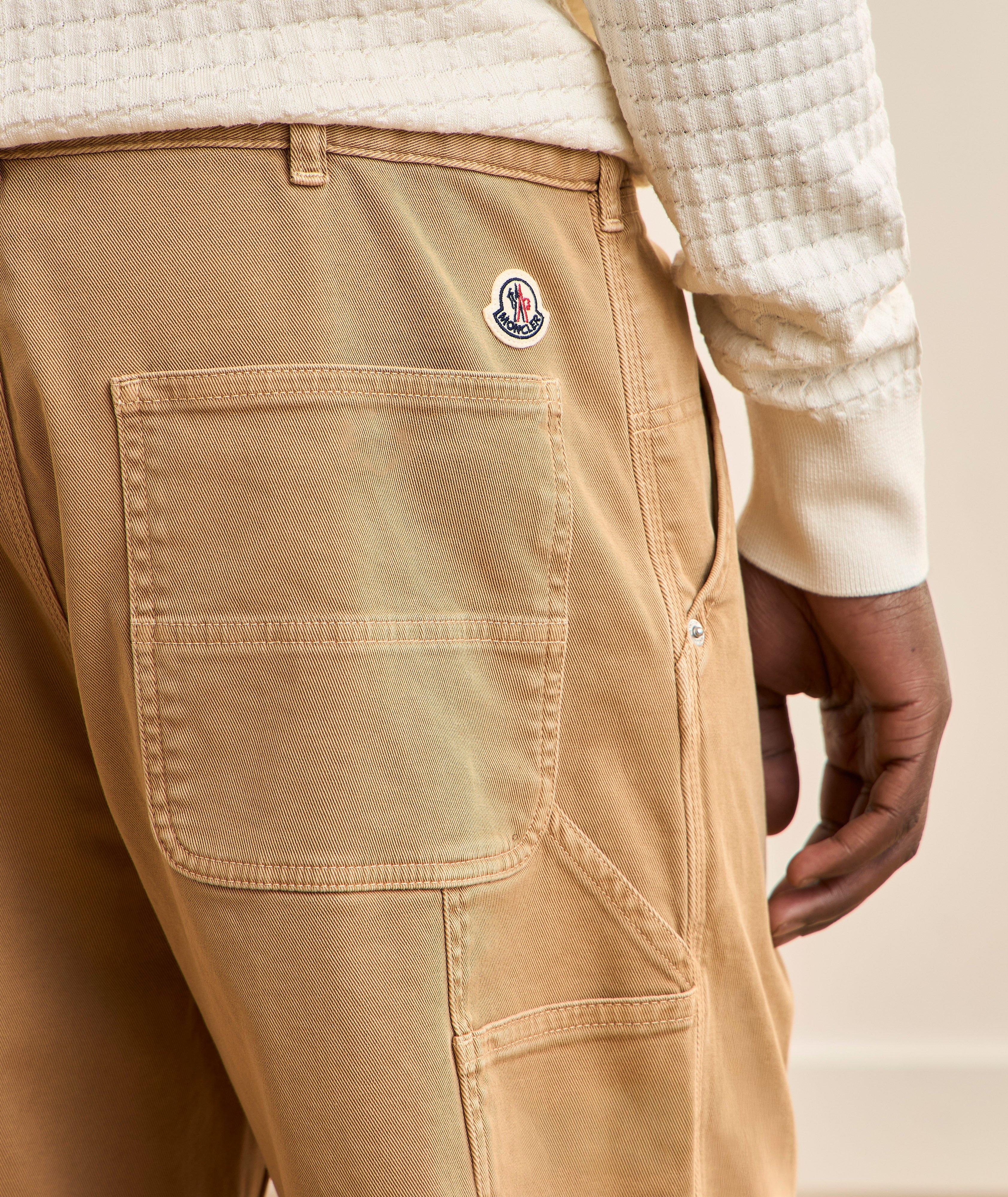 Pantalon cargo coton mélangé gabardine  image 3