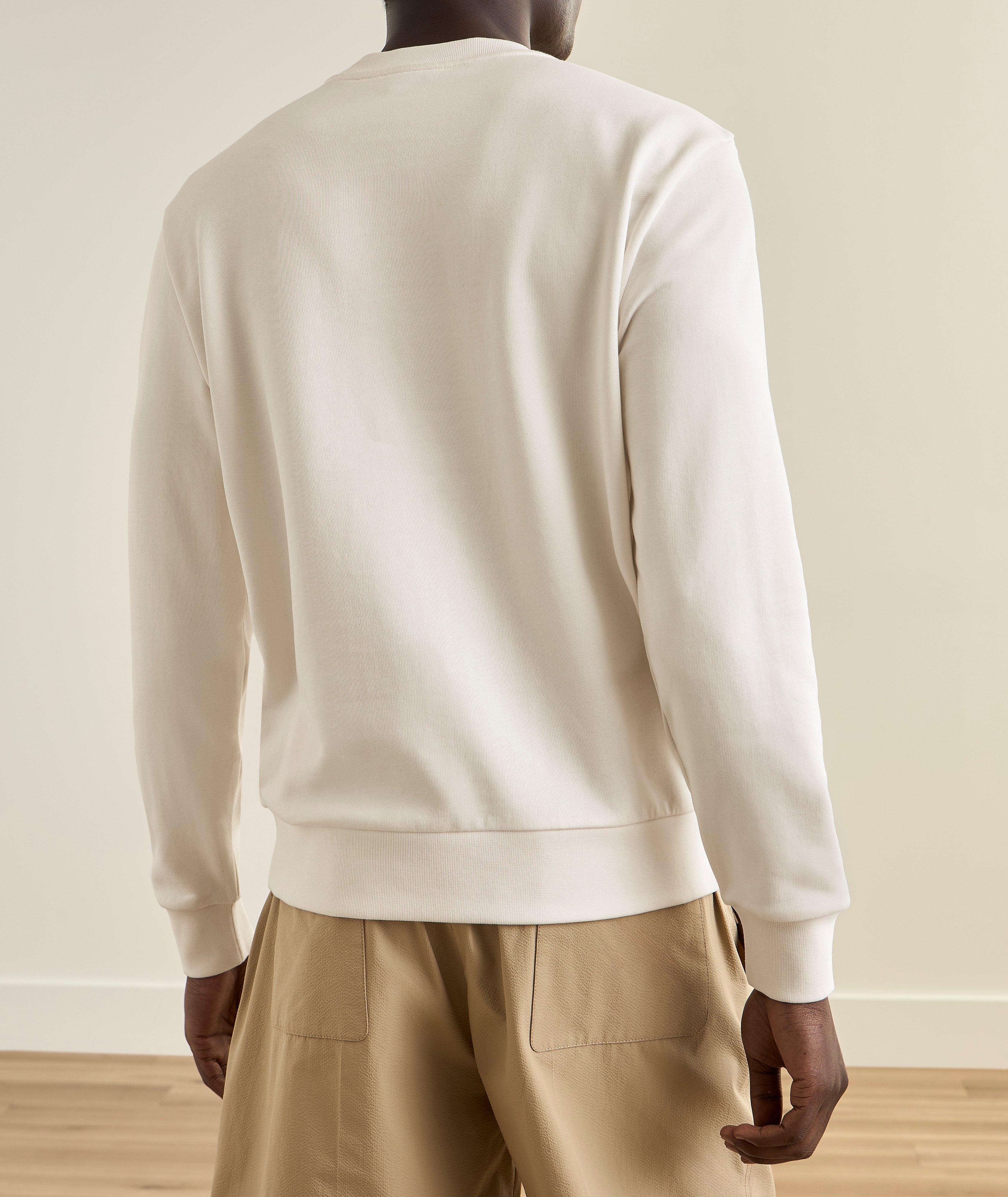 Logo Patch Cotton Sweatshirt image 2