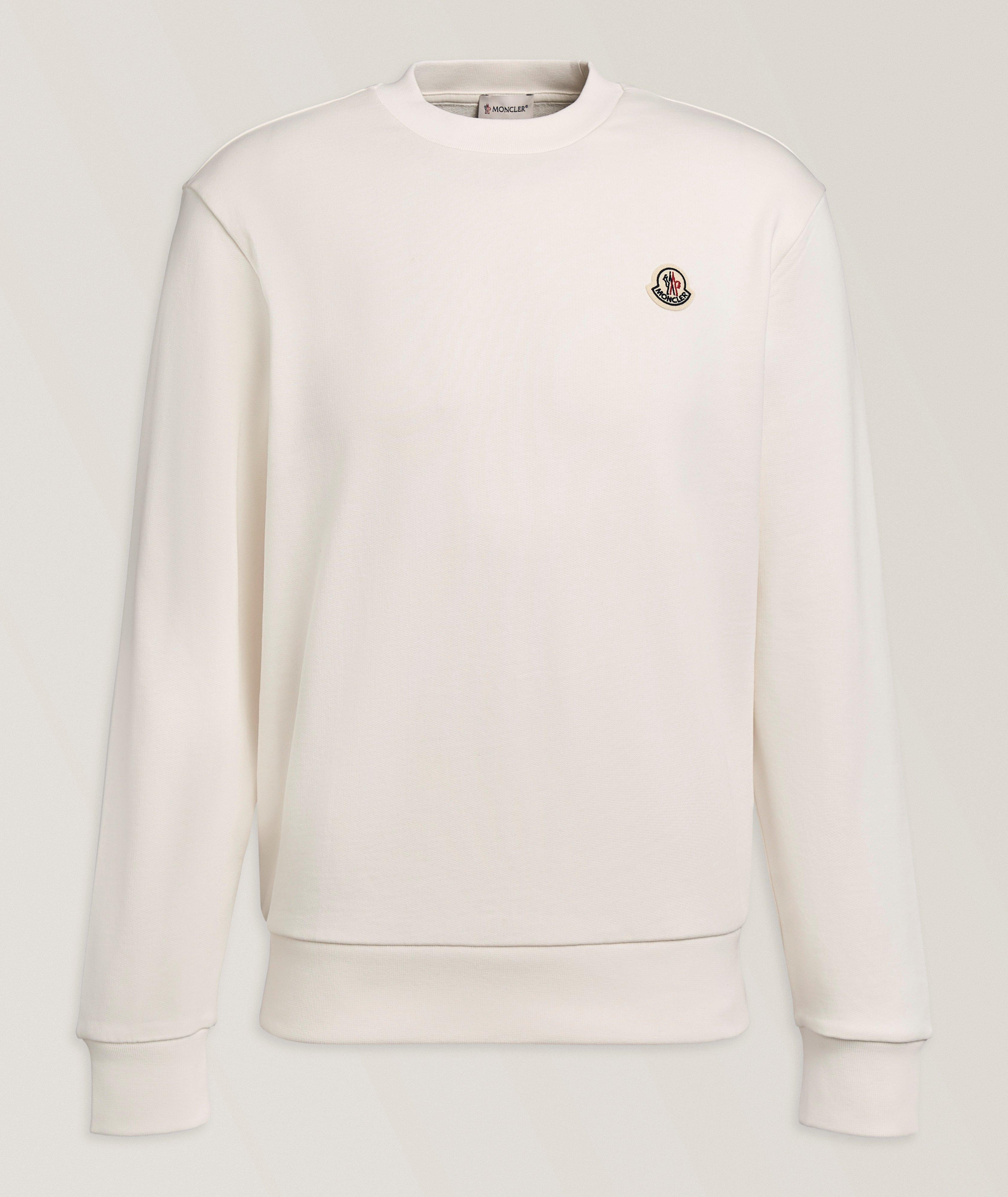 Logo Patch Cotton Sweatshirt image 0