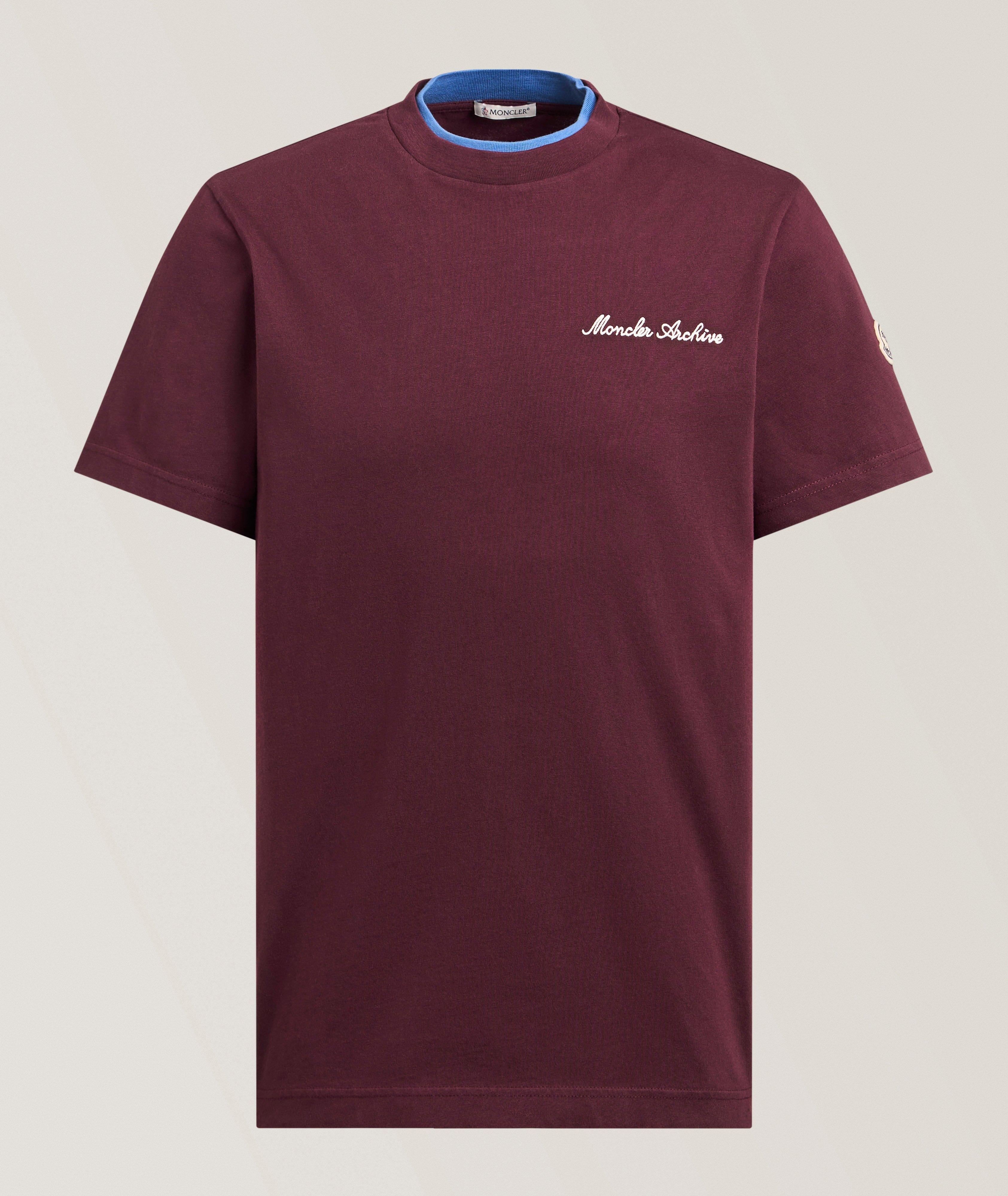 Moncler Layered Crewneck Cotton T-Shirt 