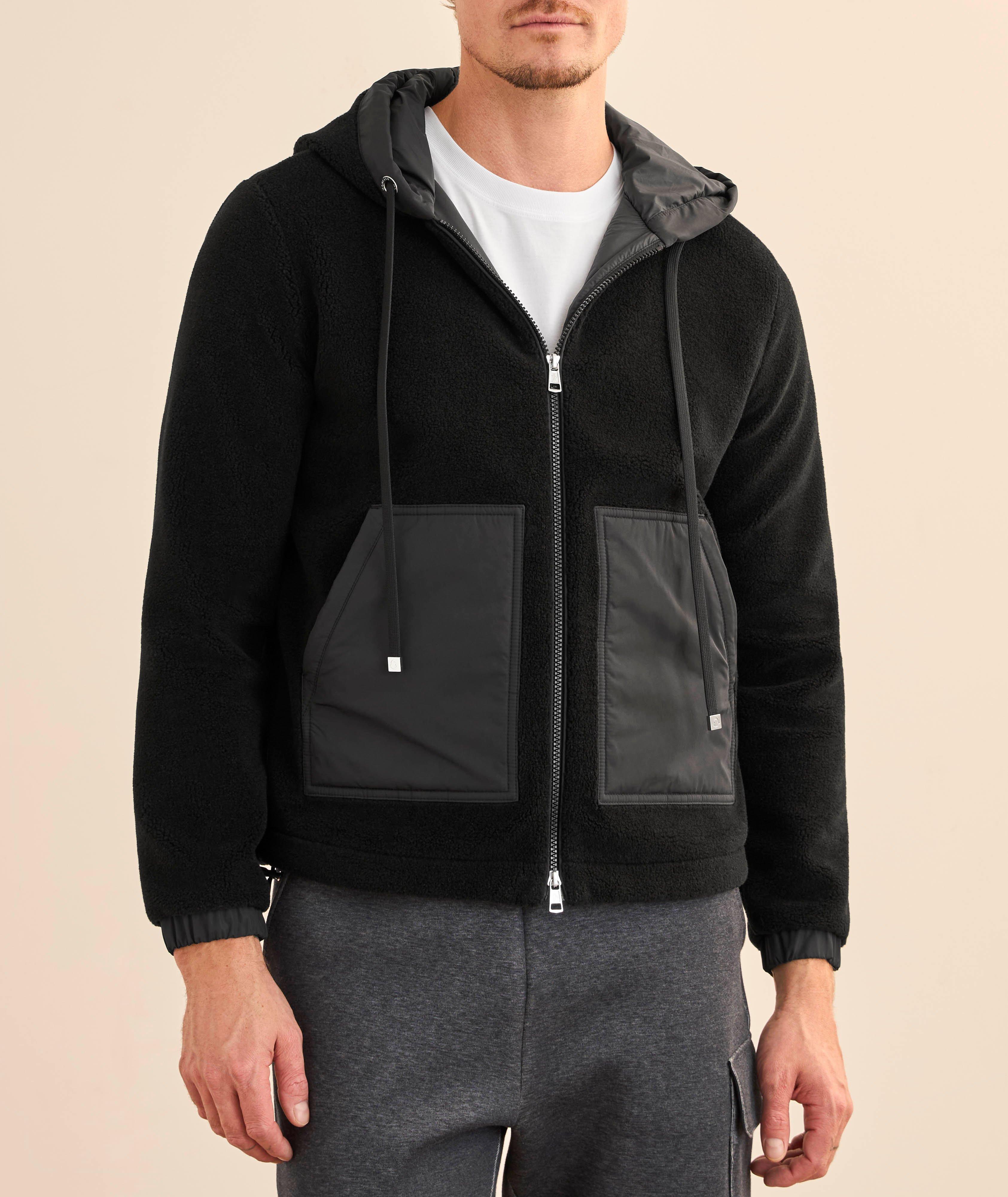 Teddy Fleece Hooded Sweater image 1