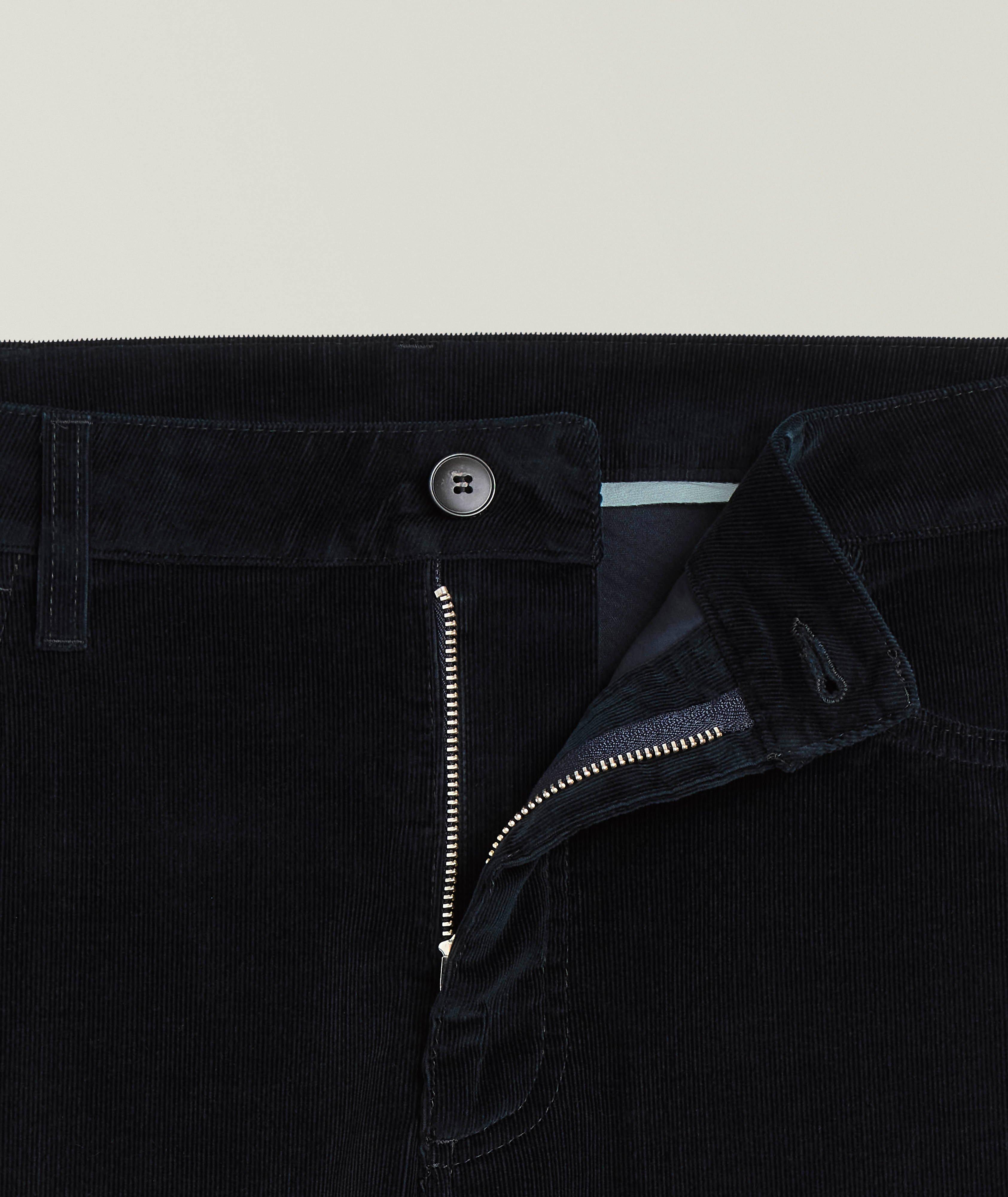 Regular-Fit Fine Wale Corduroy Pants  image 1