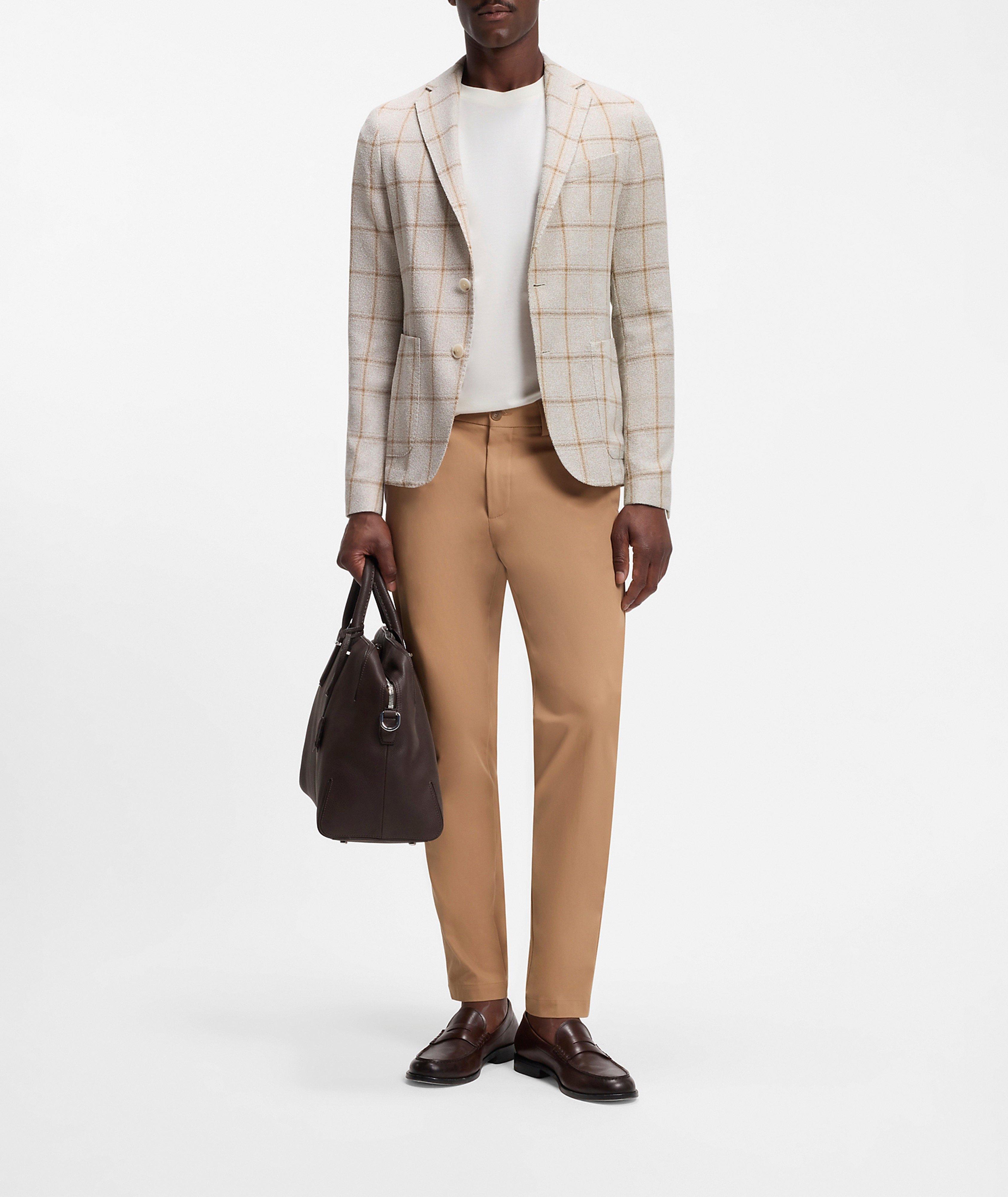 BOSS Hanry Windowpane Wool-Blend Sport Jacket | Sport Jackets
